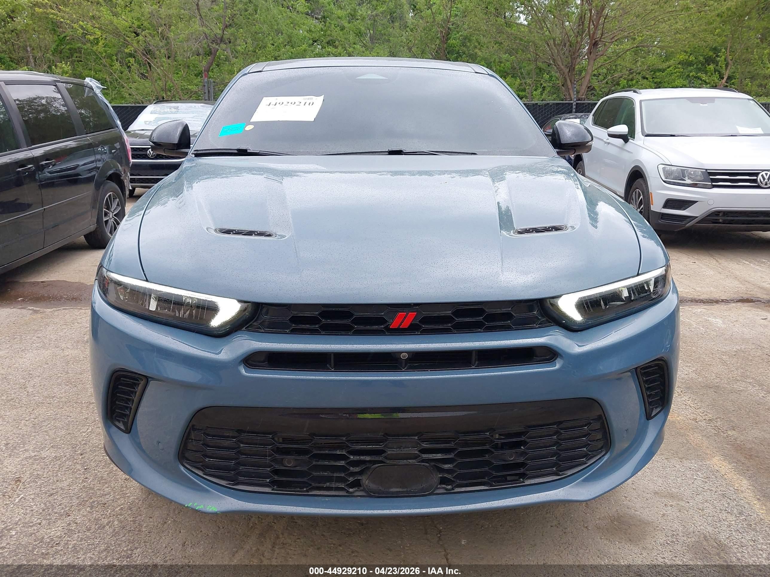 2023 Dodge Hornet Gt Plus Awd Синий vin: ZACNDFBN1P3A02650