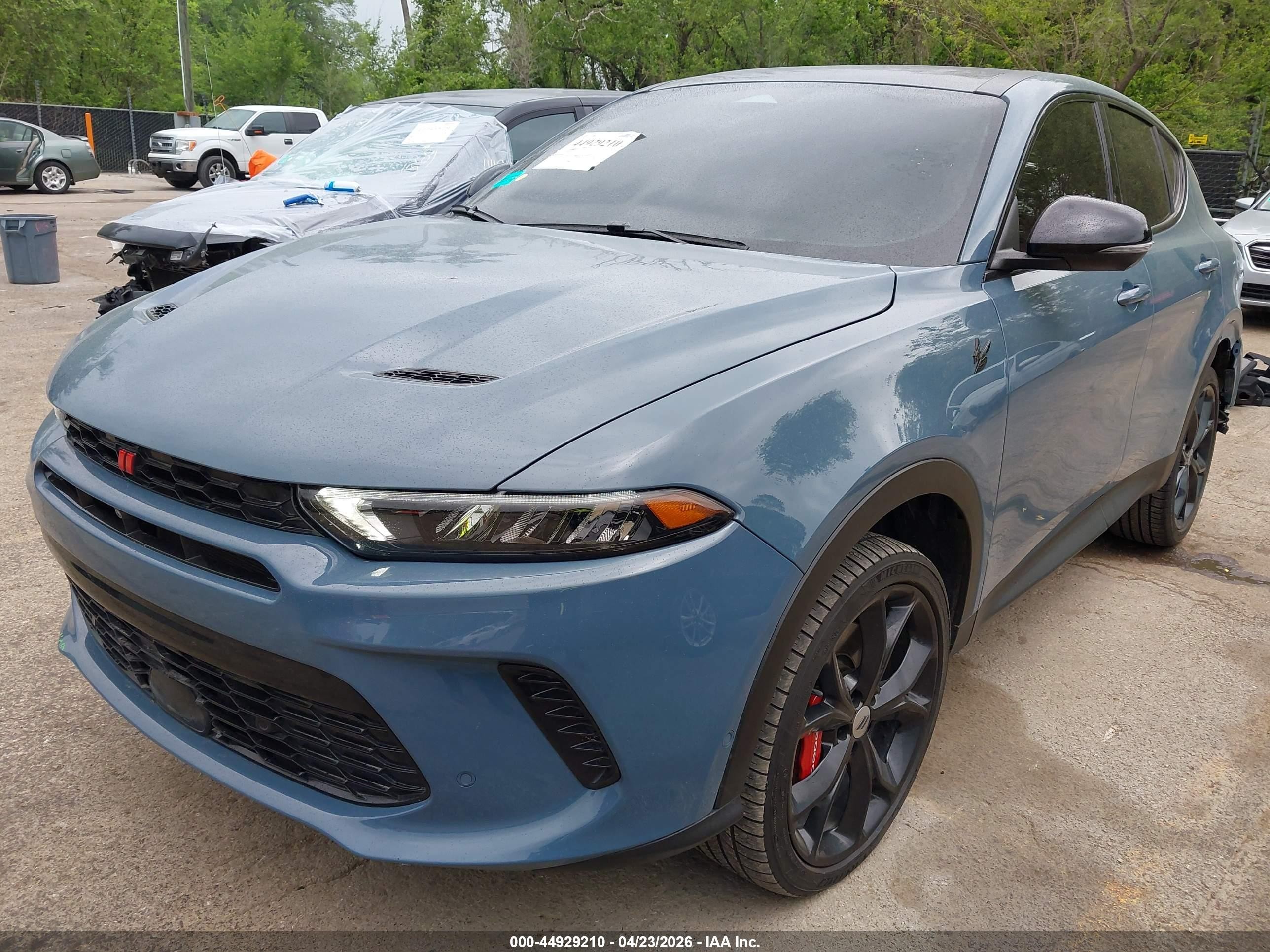 2023 Dodge Hornet Gt Plus Awd Синий vin: ZACNDFBN1P3A02650