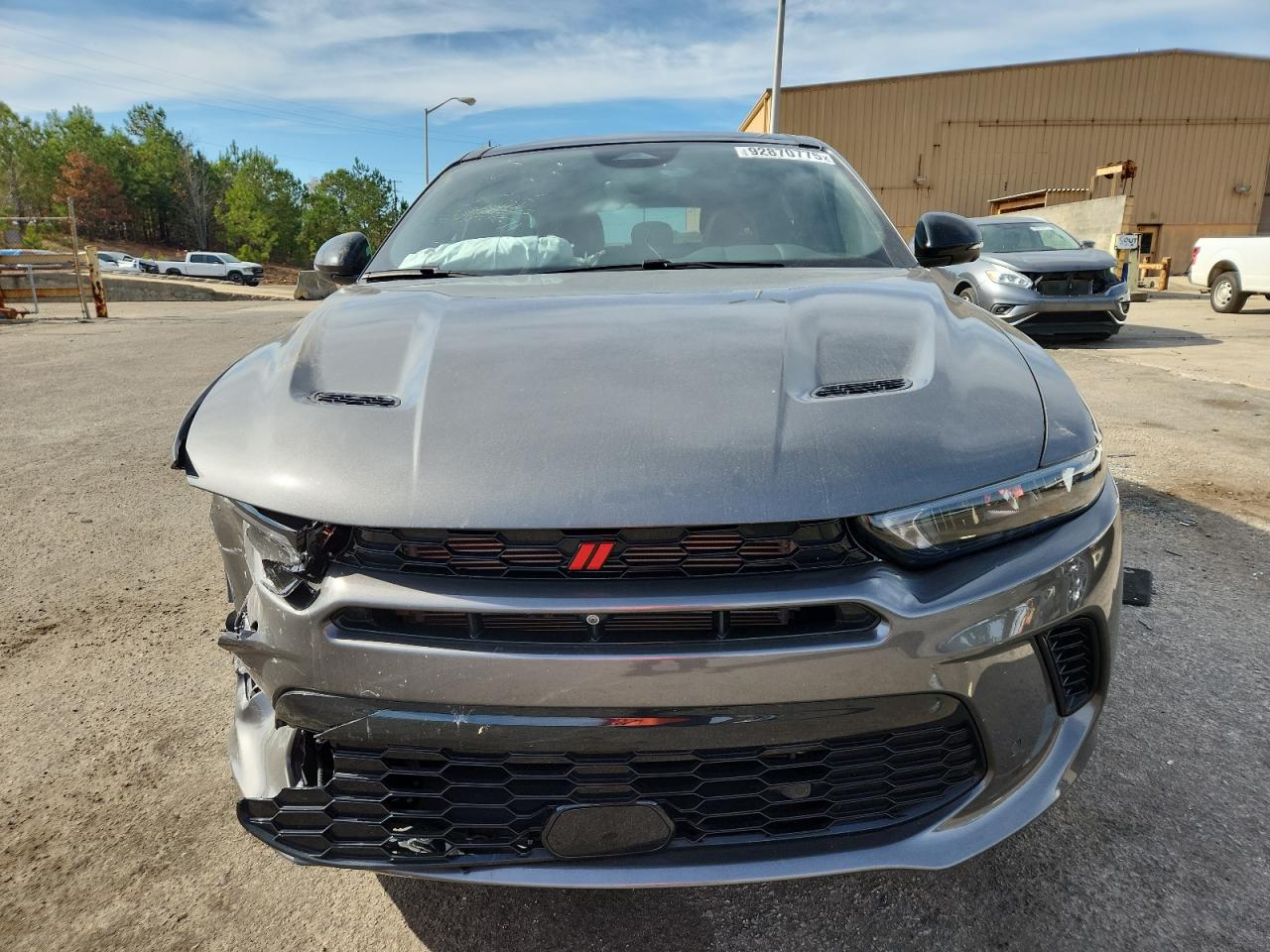 2024 Dodge Hornet Gt Plus Gray vin: ZACNDFBN6R3A21584