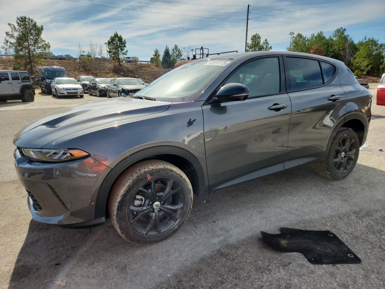 2024 Dodge Hornet Gt Plus Gray vin: ZACNDFBN6R3A21584