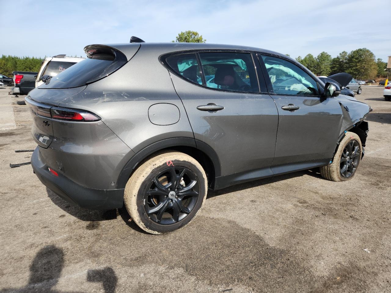 2024 Dodge Hornet Gt Plus Gray vin: ZACNDFBN6R3A21584