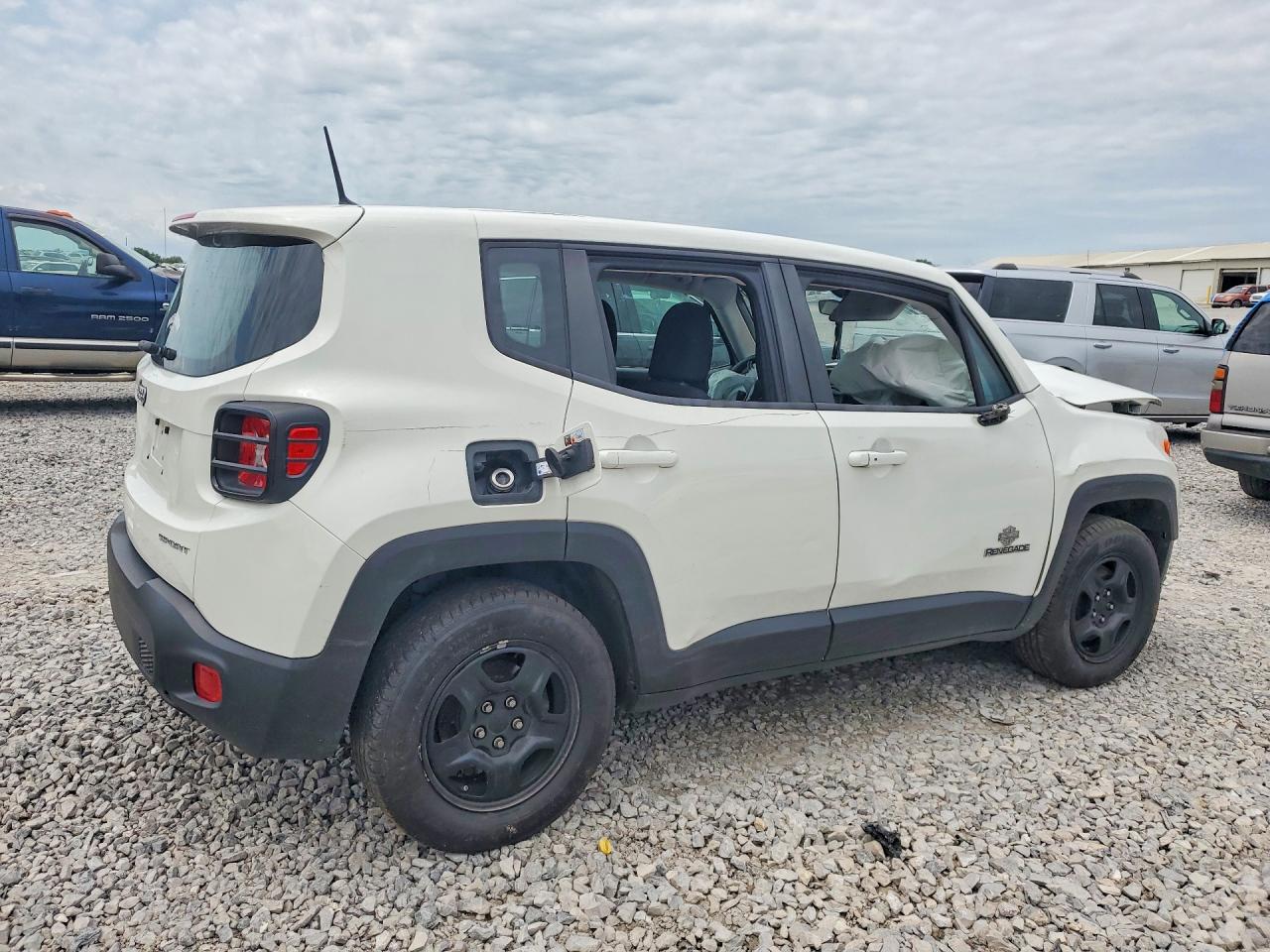2020 Jeep Renegade Sport White vin: ZACNJAAB1LPL01297