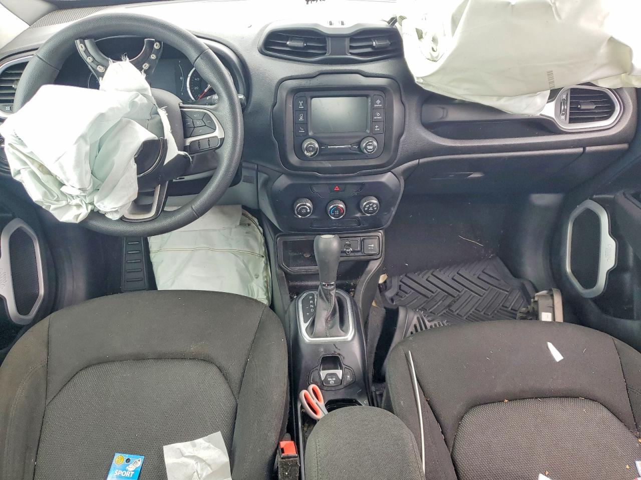 2020 Jeep Renegade Sport White vin: ZACNJAAB1LPL01297
