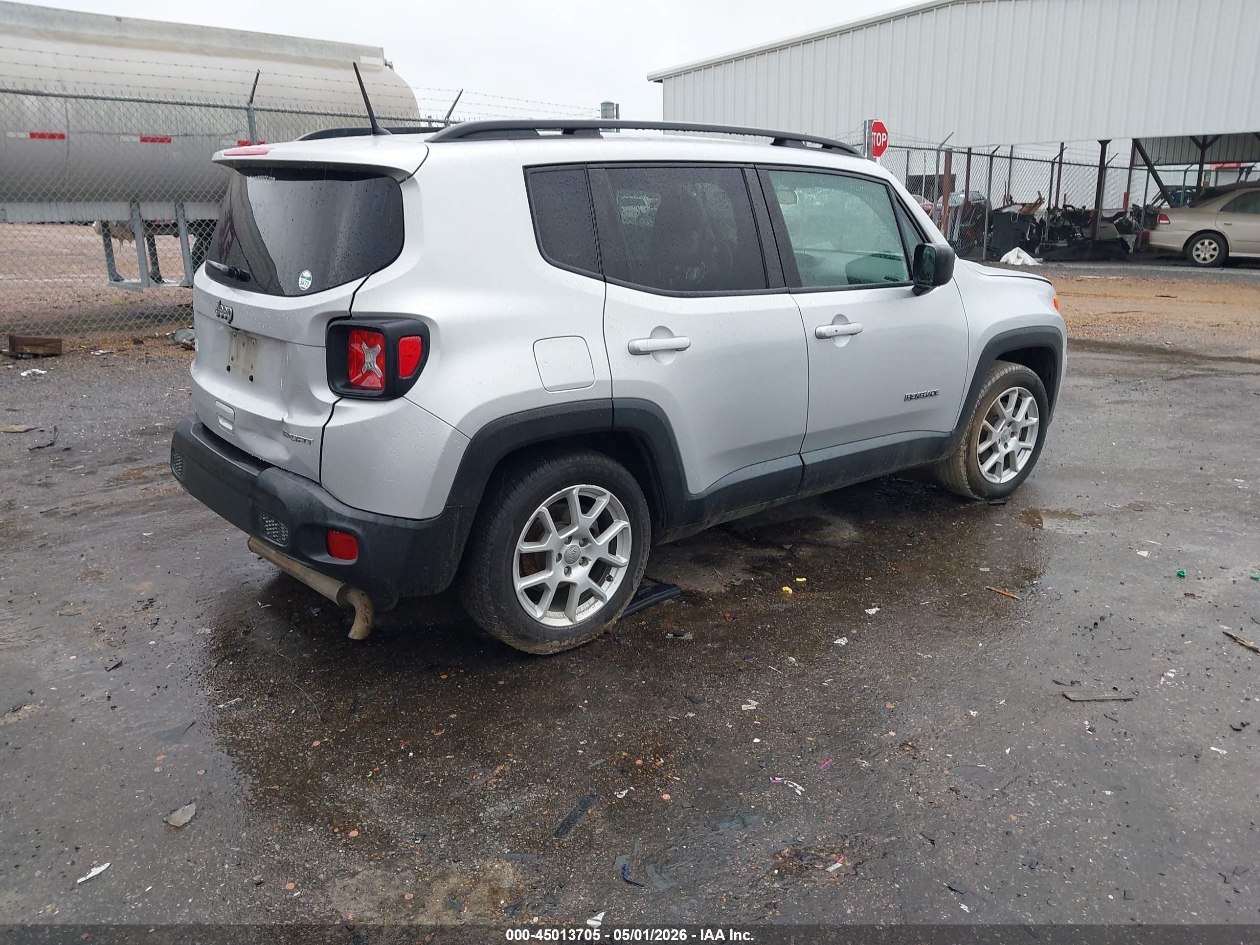 2019 Jeep Renegade Sport Fwd Silver vin: ZACNJAAB2KPK77901