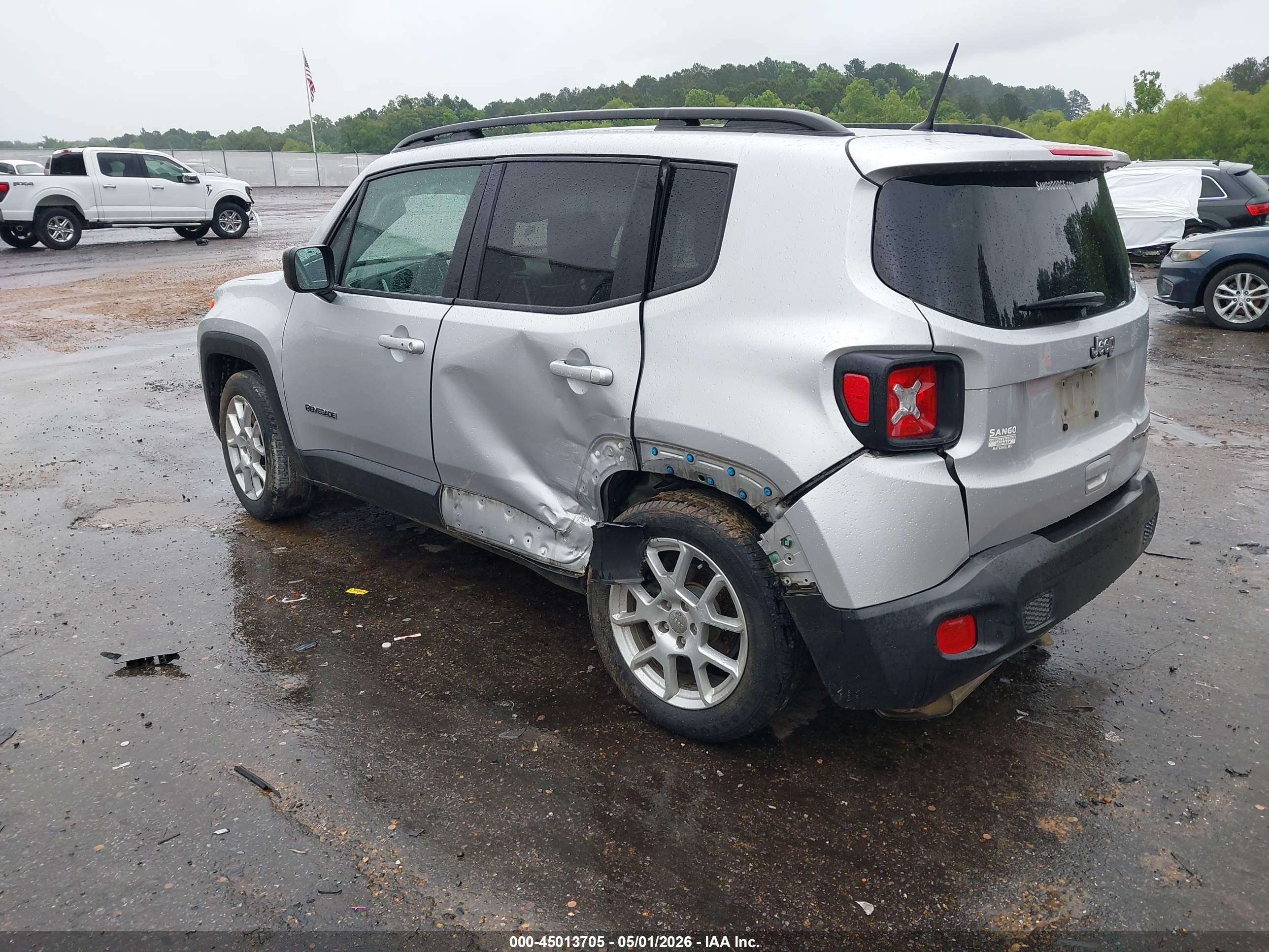 2019 Jeep Renegade Sport Fwd Silver vin: ZACNJAAB2KPK77901
