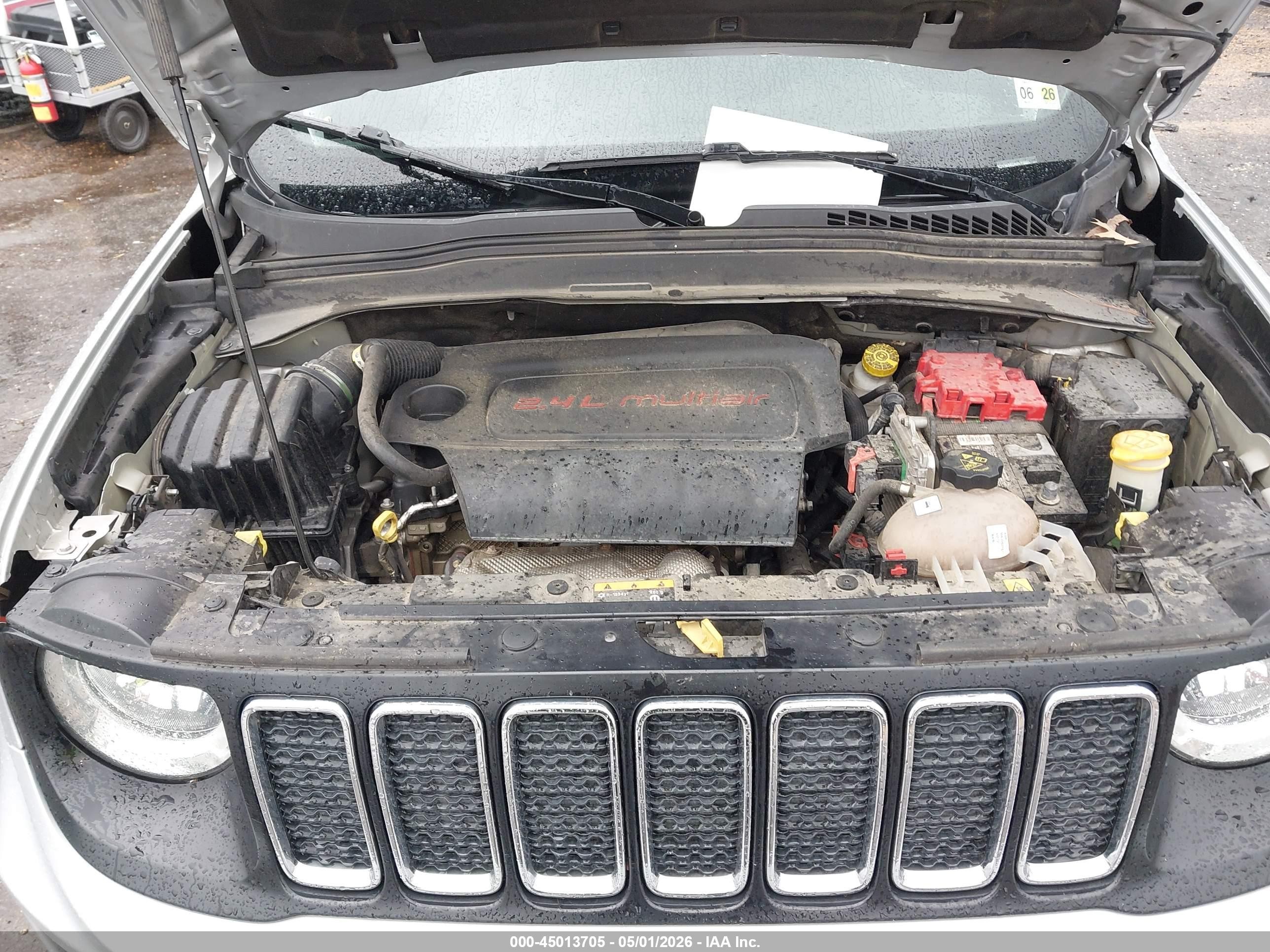 2019 Jeep Renegade Sport Fwd Silver vin: ZACNJAAB2KPK77901