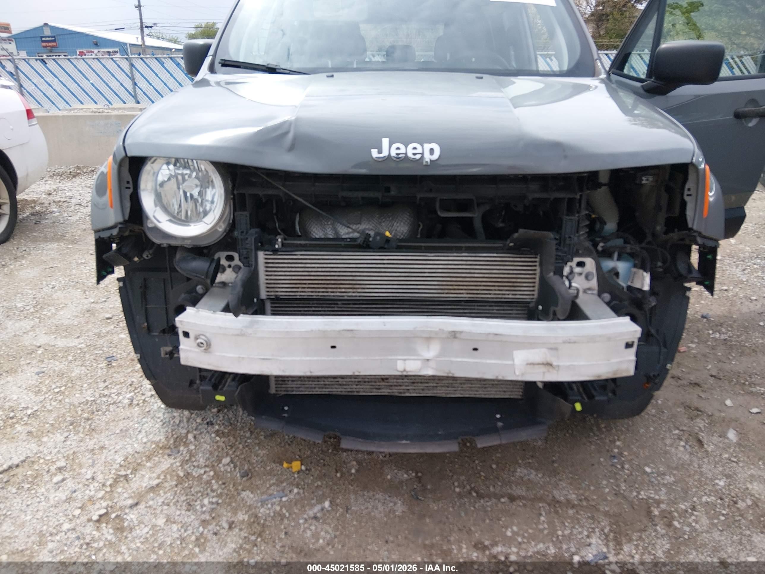 2020 Jeep Renegade Sport Fwd Gray vin: ZACNJAAB2LPL35863
