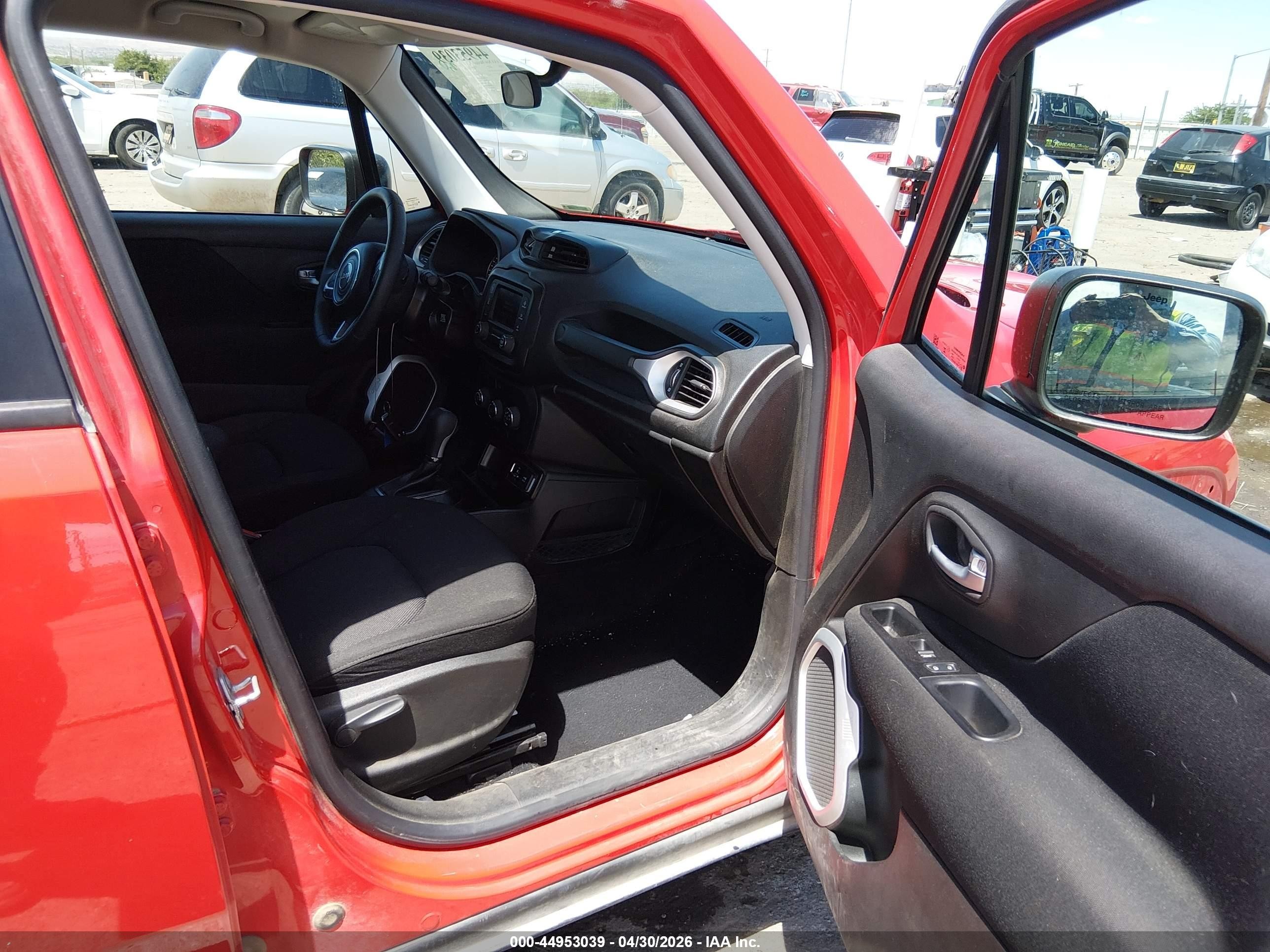 2020 Jeep Renegade Sport Fwd Красный vin: ZACNJAAB4LPL53202