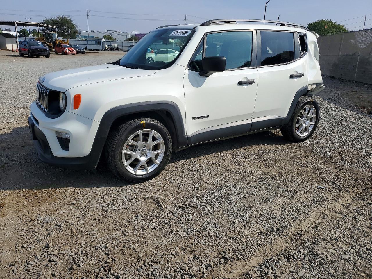 2020 Jeep Renegade Sport White vin: ZACNJAAB5LPL19687