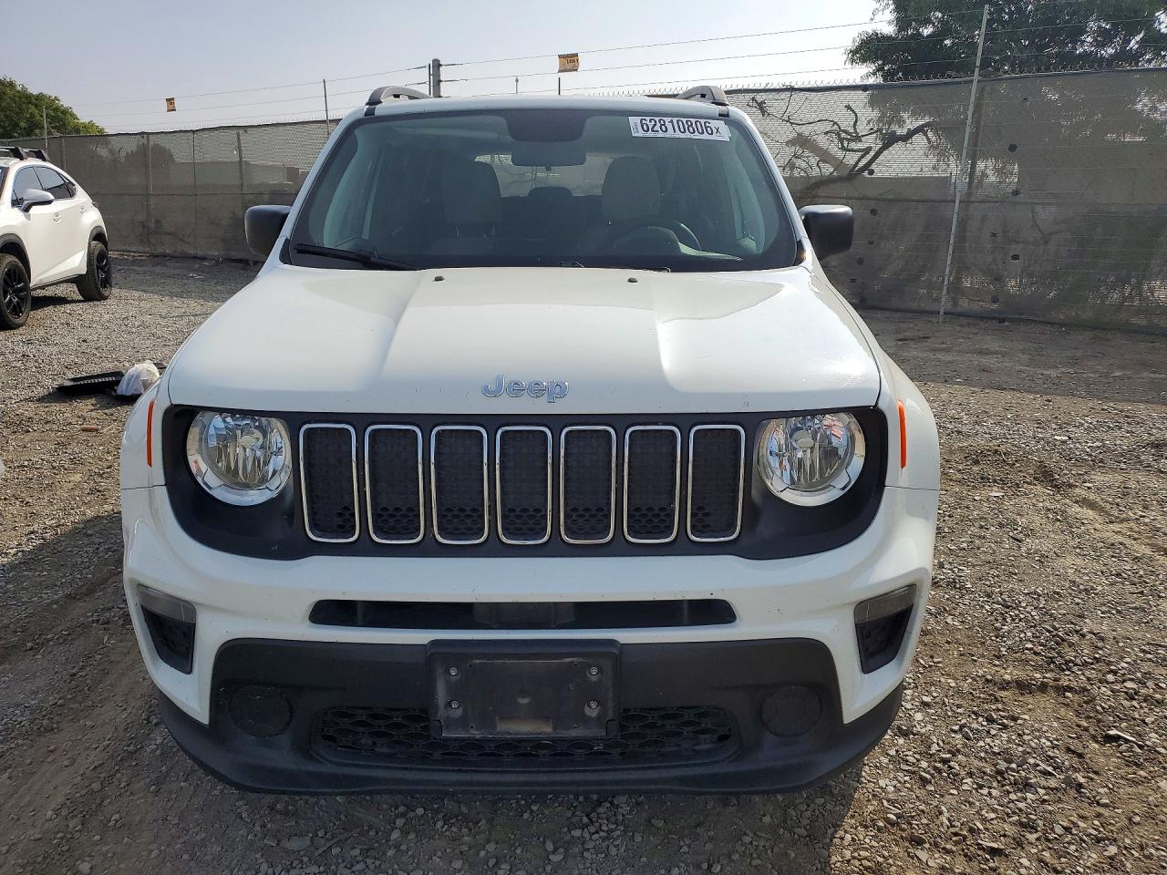 2020 Jeep Renegade Sport White vin: ZACNJAAB5LPL19687