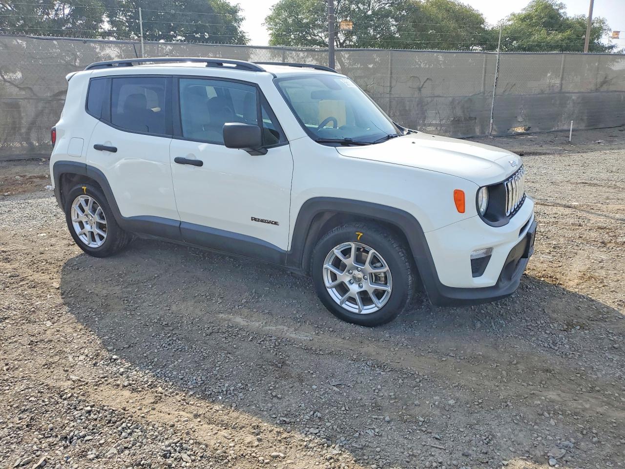2020 Jeep Renegade Sport White vin: ZACNJAAB5LPL19687