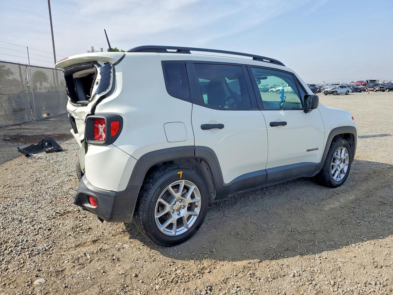 2020 Jeep Renegade Sport White vin: ZACNJAAB5LPL19687