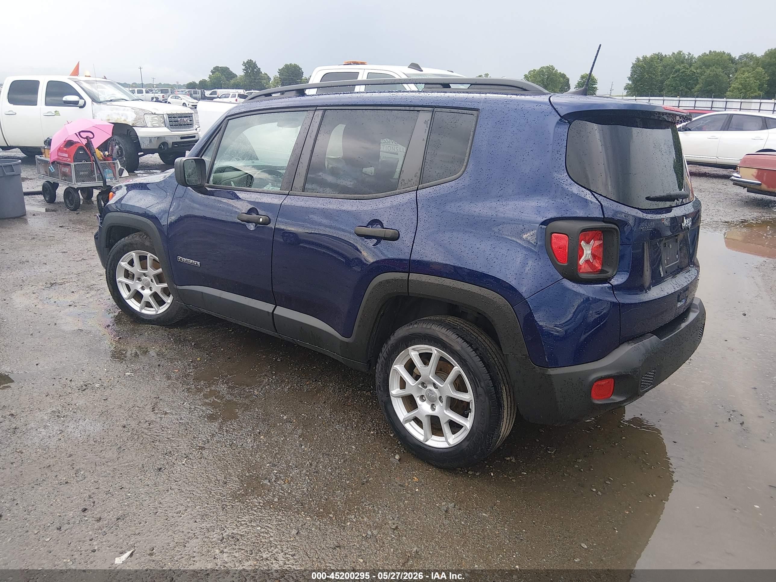 2020 Jeep Renegade Sport Fwd Blue vin: ZACNJAAB5LPL53192