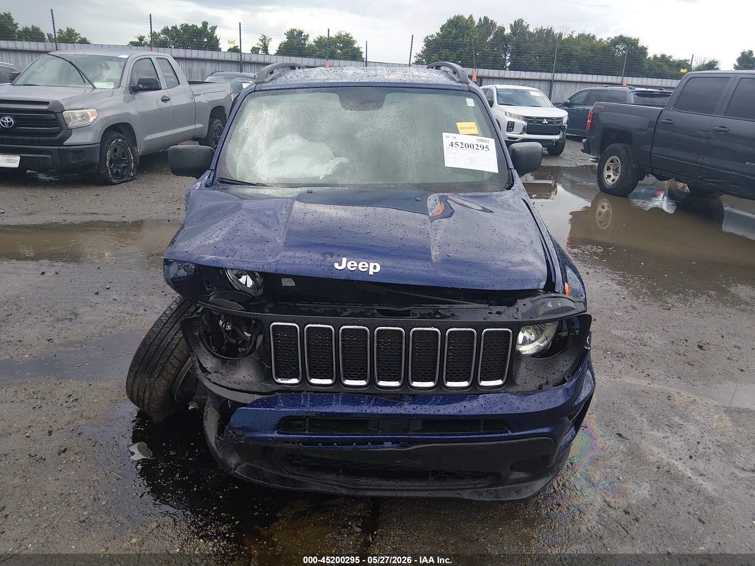 2020 Jeep Renegade Sport Fwd Blue vin: ZACNJAAB5LPL53192