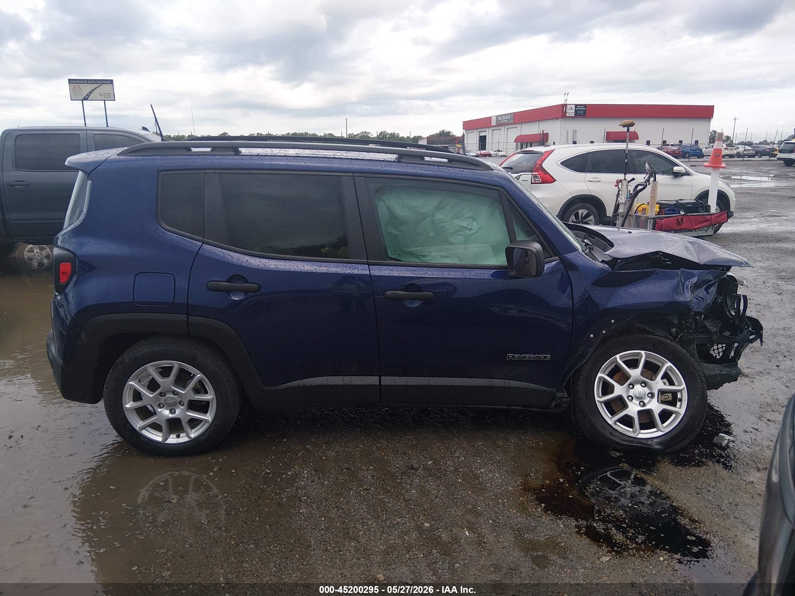 2020 Jeep Renegade Sport Fwd Blue vin: ZACNJAAB5LPL53192