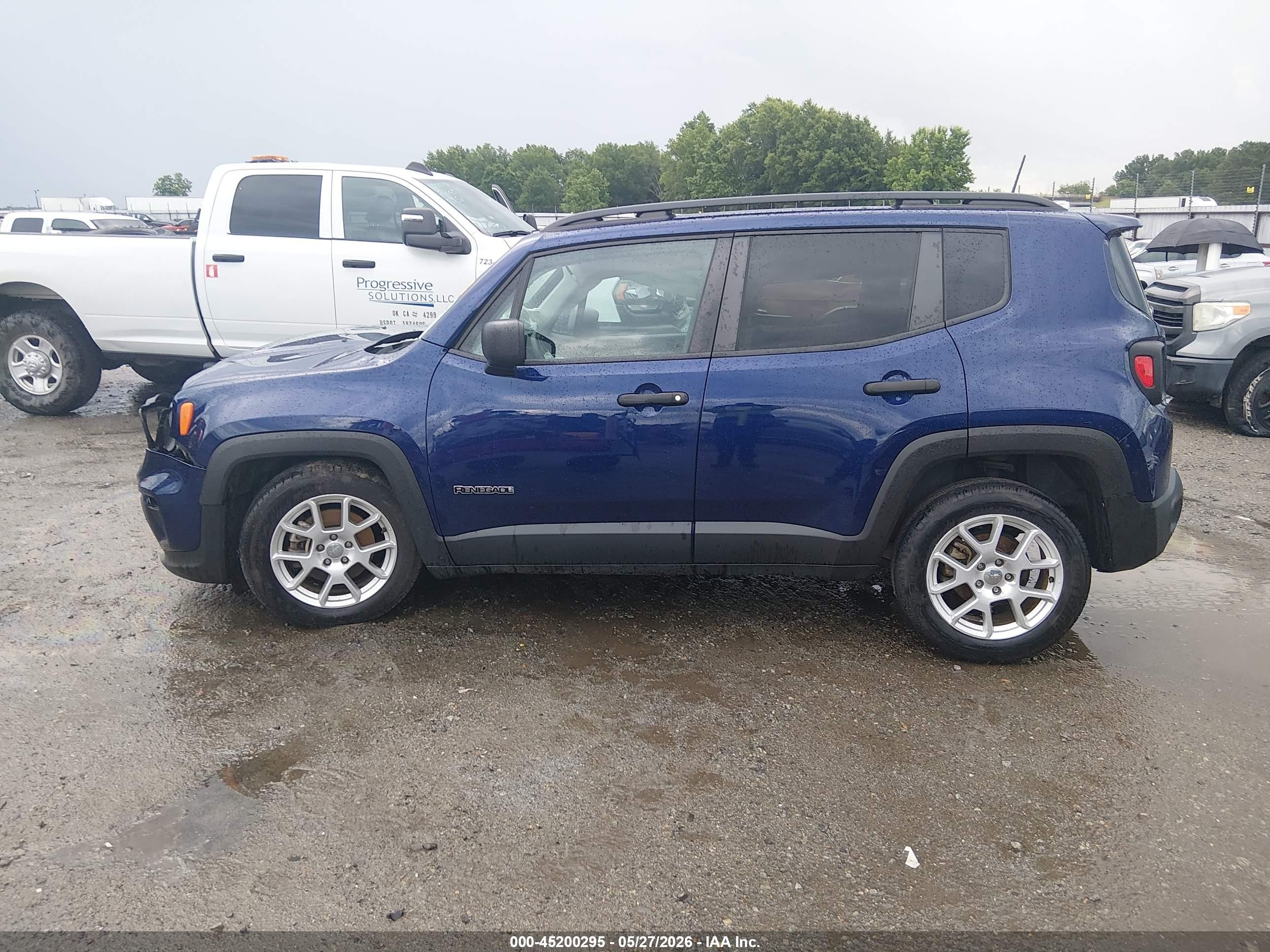 2020 Jeep Renegade Sport Fwd Blue vin: ZACNJAAB5LPL53192