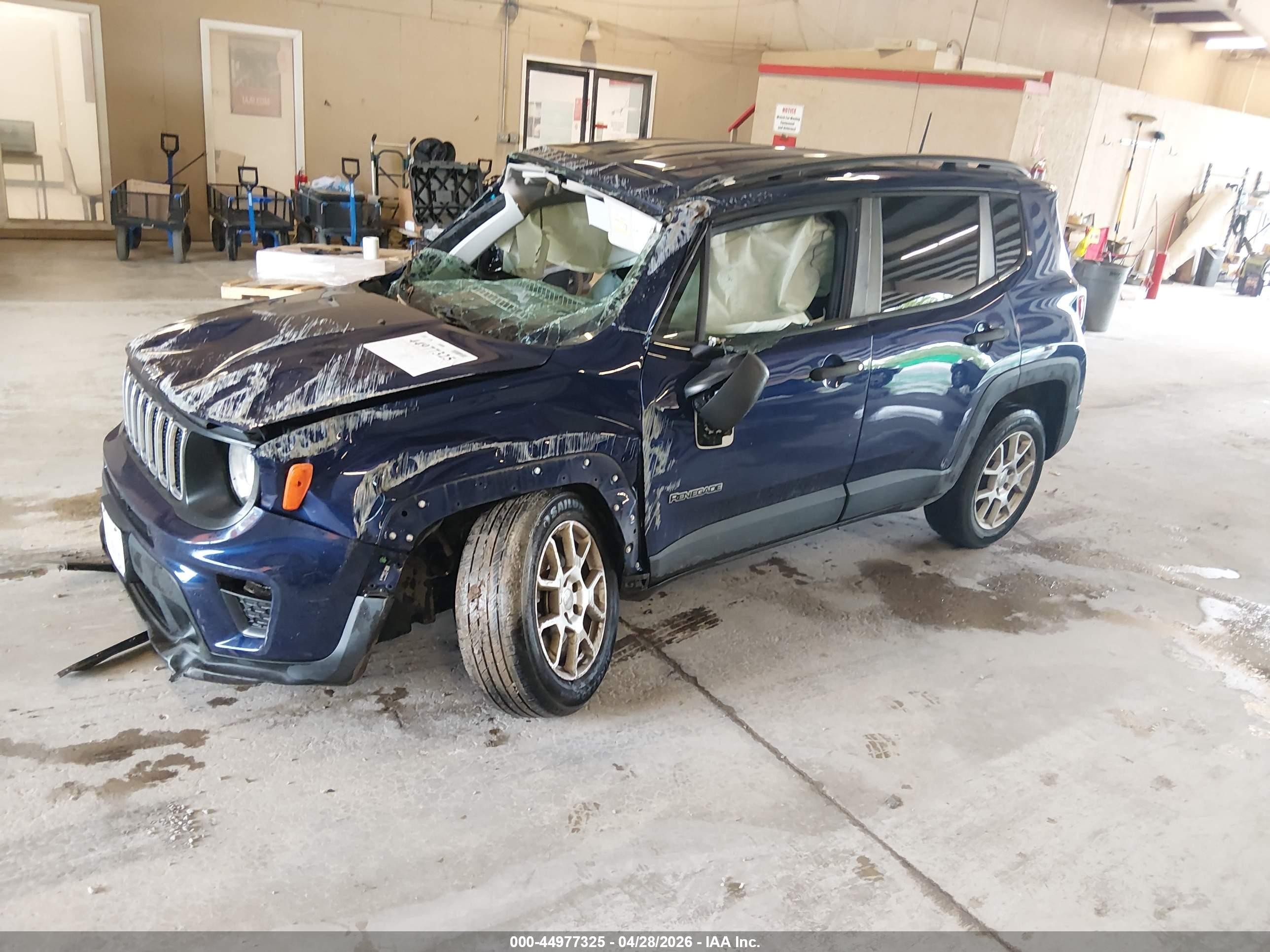 2020 Jeep Renegade Sport Fwd Blue vin: ZACNJAAB6LPL13669