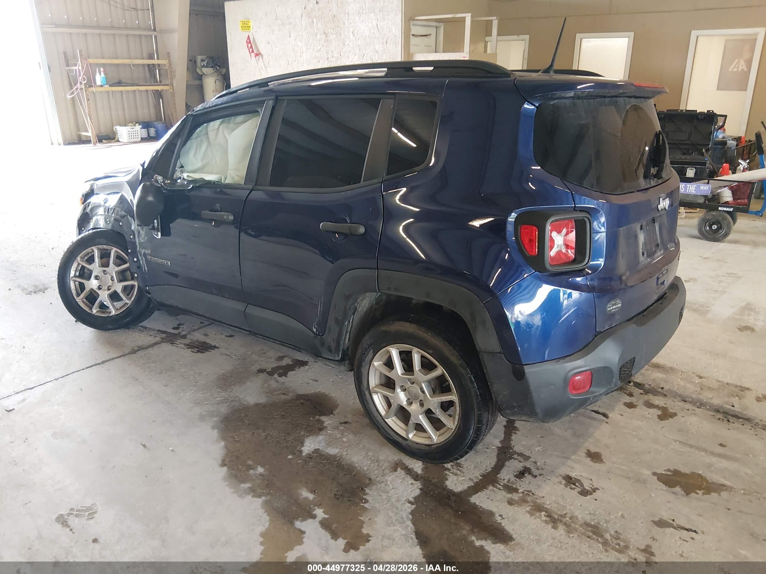 2020 Jeep Renegade Sport Fwd Blue vin: ZACNJAAB6LPL13669