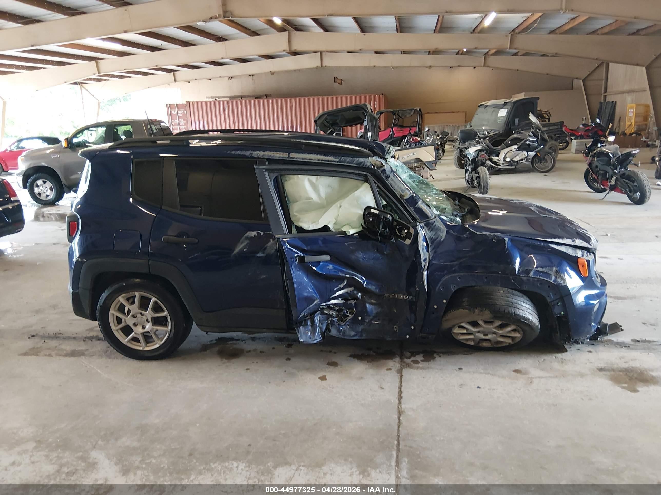 2020 Jeep Renegade Sport Fwd Blue vin: ZACNJAAB6LPL13669