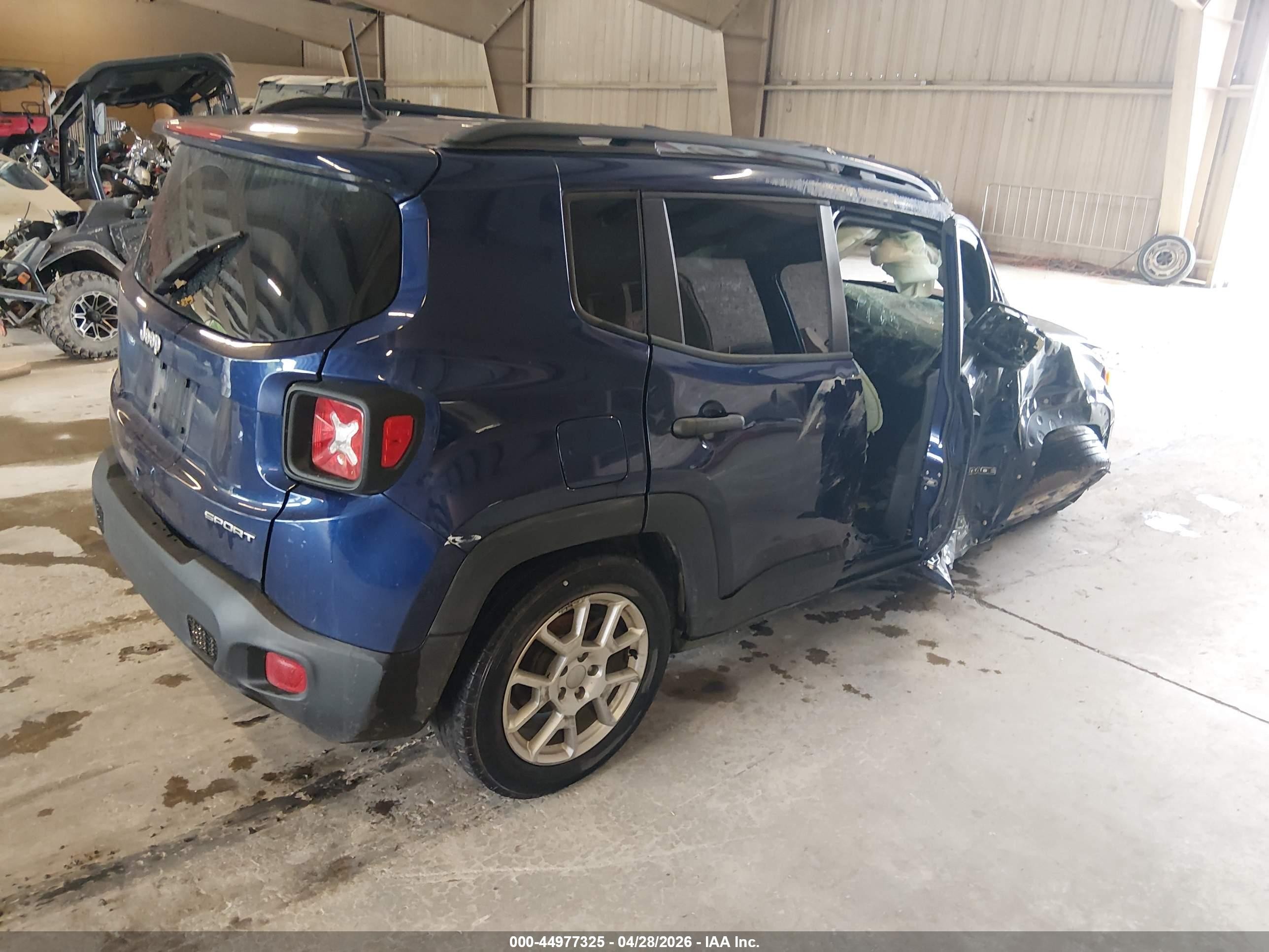 2020 Jeep Renegade Sport Fwd Blue vin: ZACNJAAB6LPL13669
