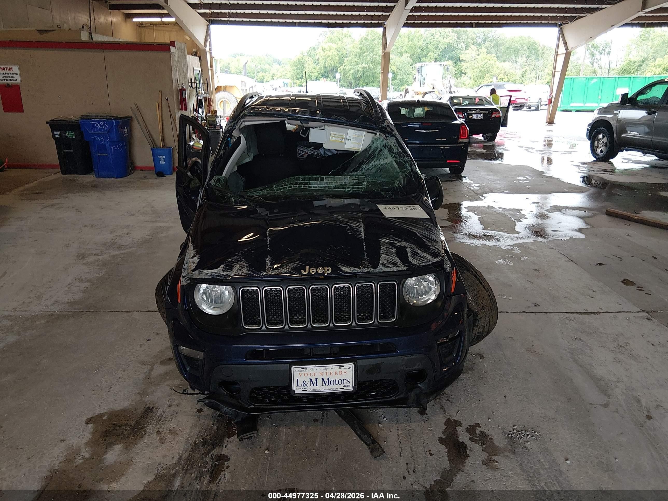 2020 Jeep Renegade Sport Fwd Blue vin: ZACNJAAB6LPL13669