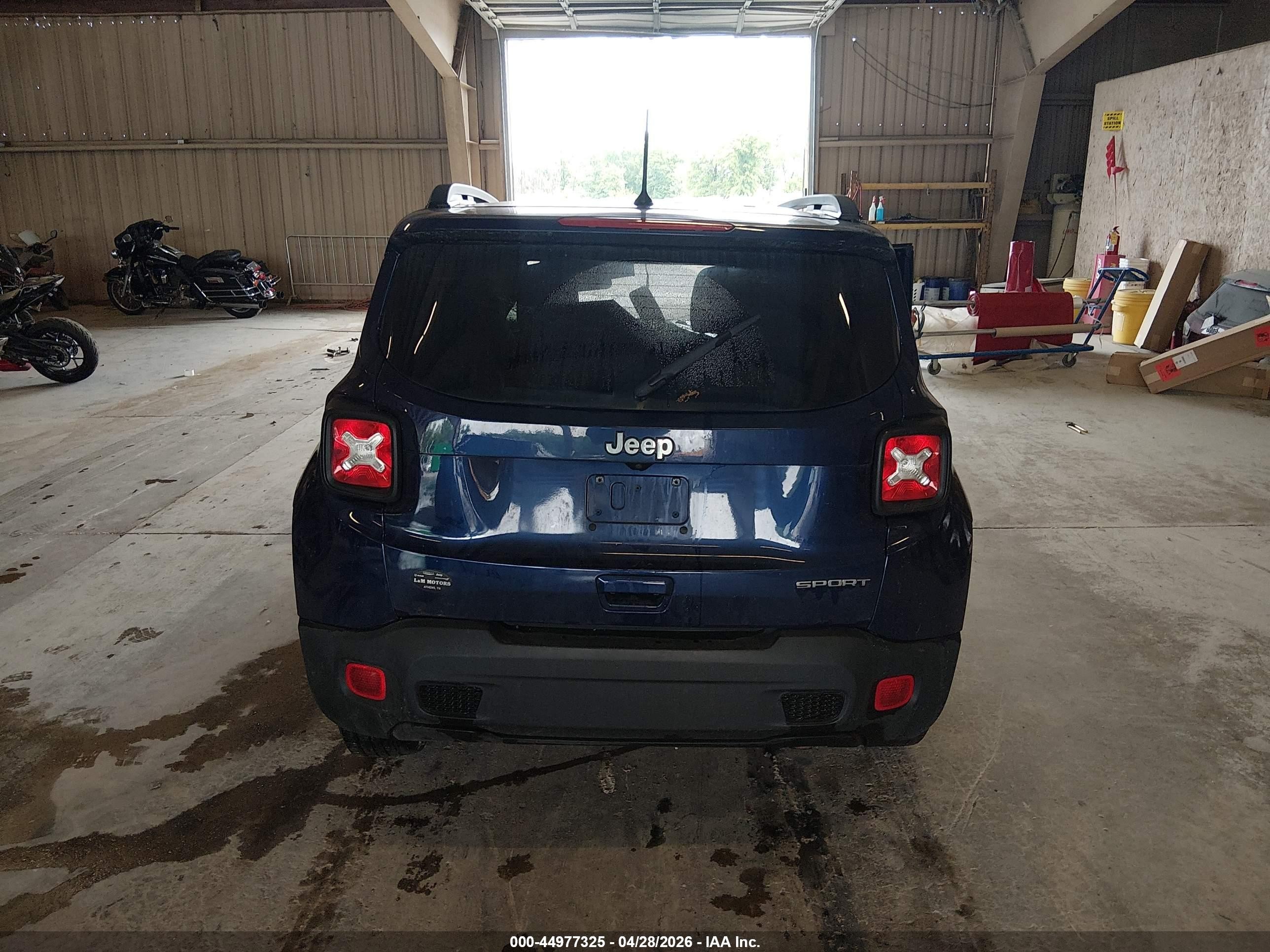 2020 Jeep Renegade Sport Fwd Blue vin: ZACNJAAB6LPL13669