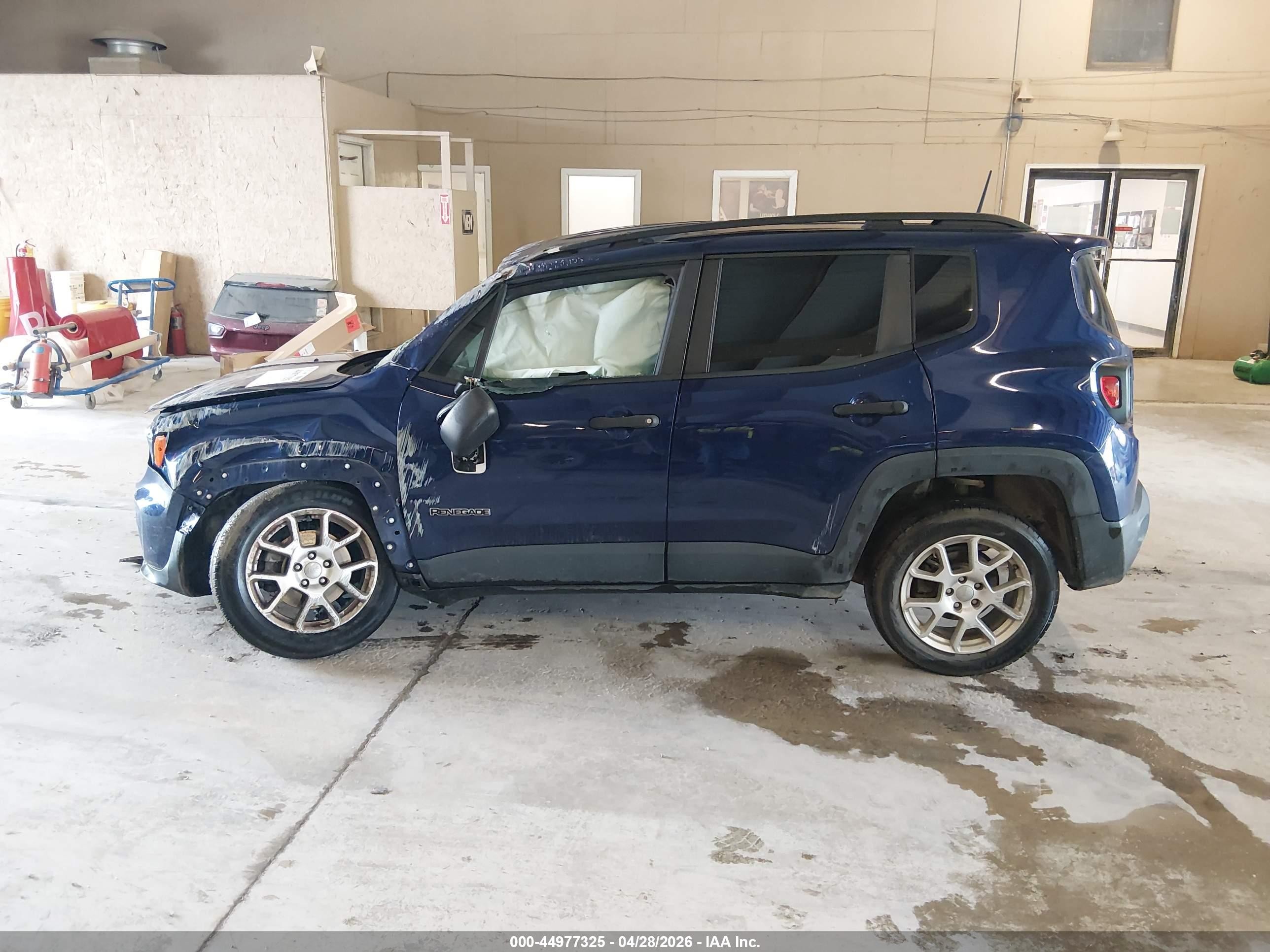 2020 Jeep Renegade Sport Fwd Blue vin: ZACNJAAB6LPL13669