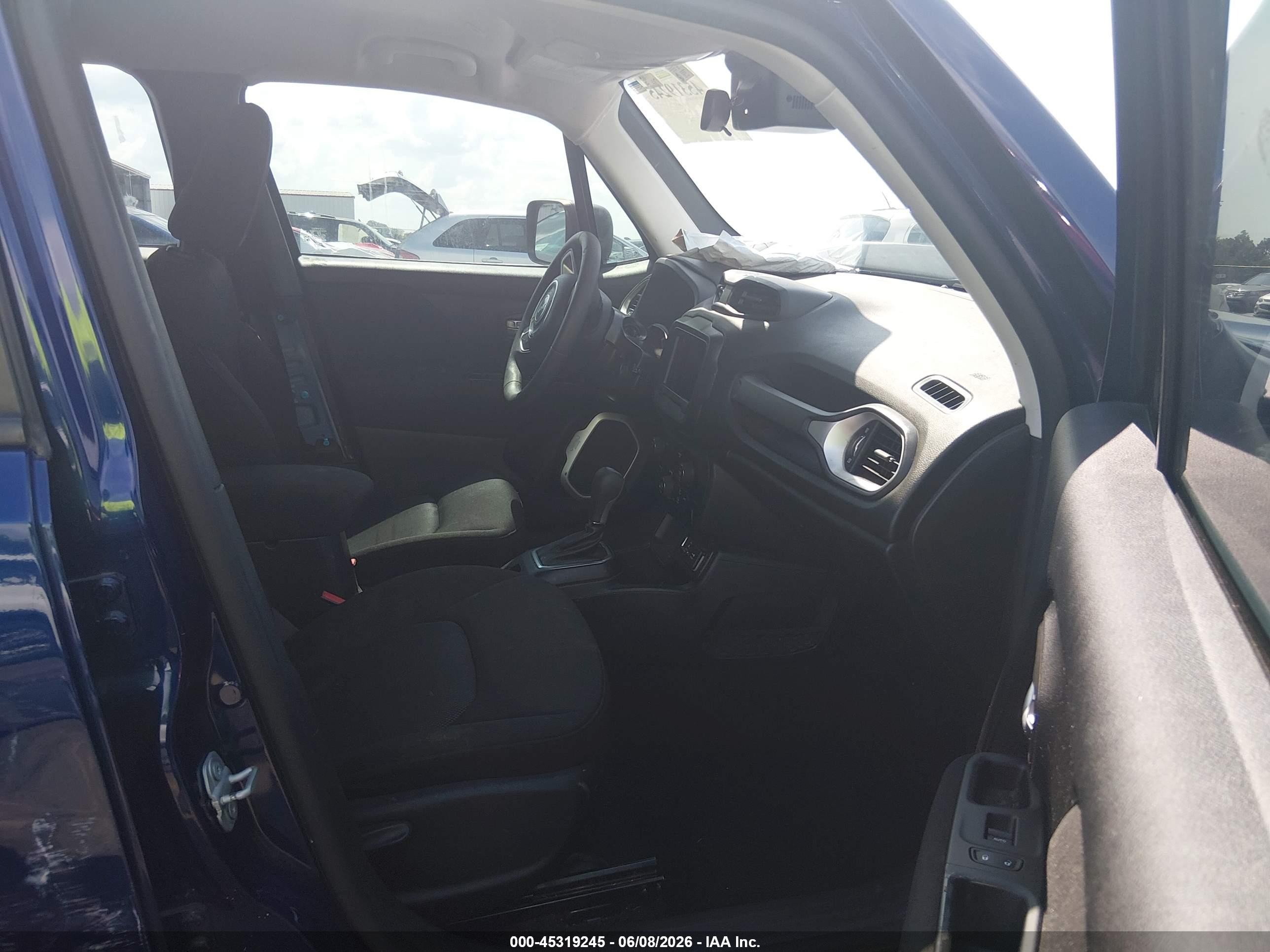 2019 Jeep Renegade Sport Fwd Blue vin: ZACNJAAB8KPK46894