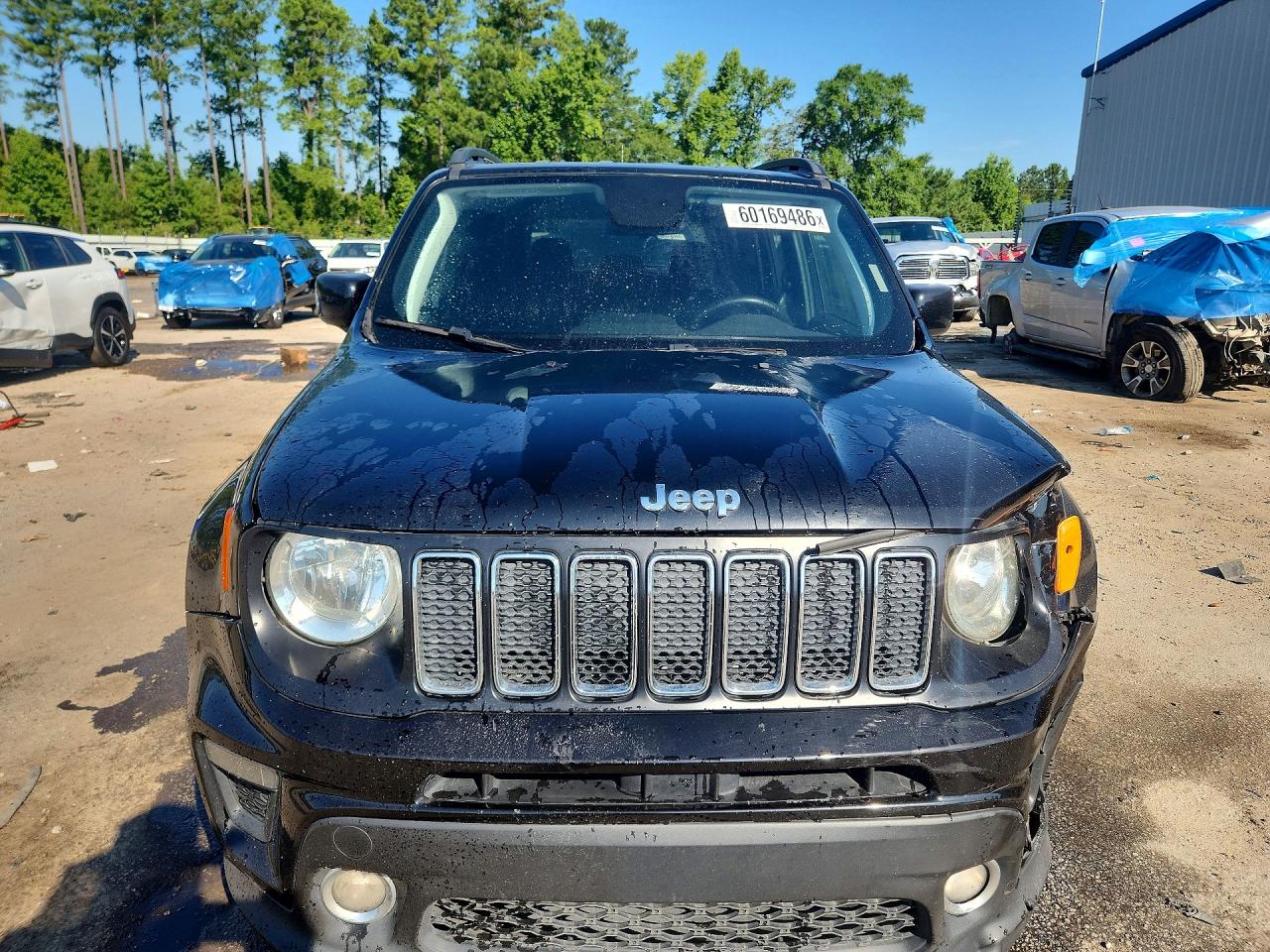 2019 Jeep Renegade Latitude Черный vin: ZACNJABB6KPK59206