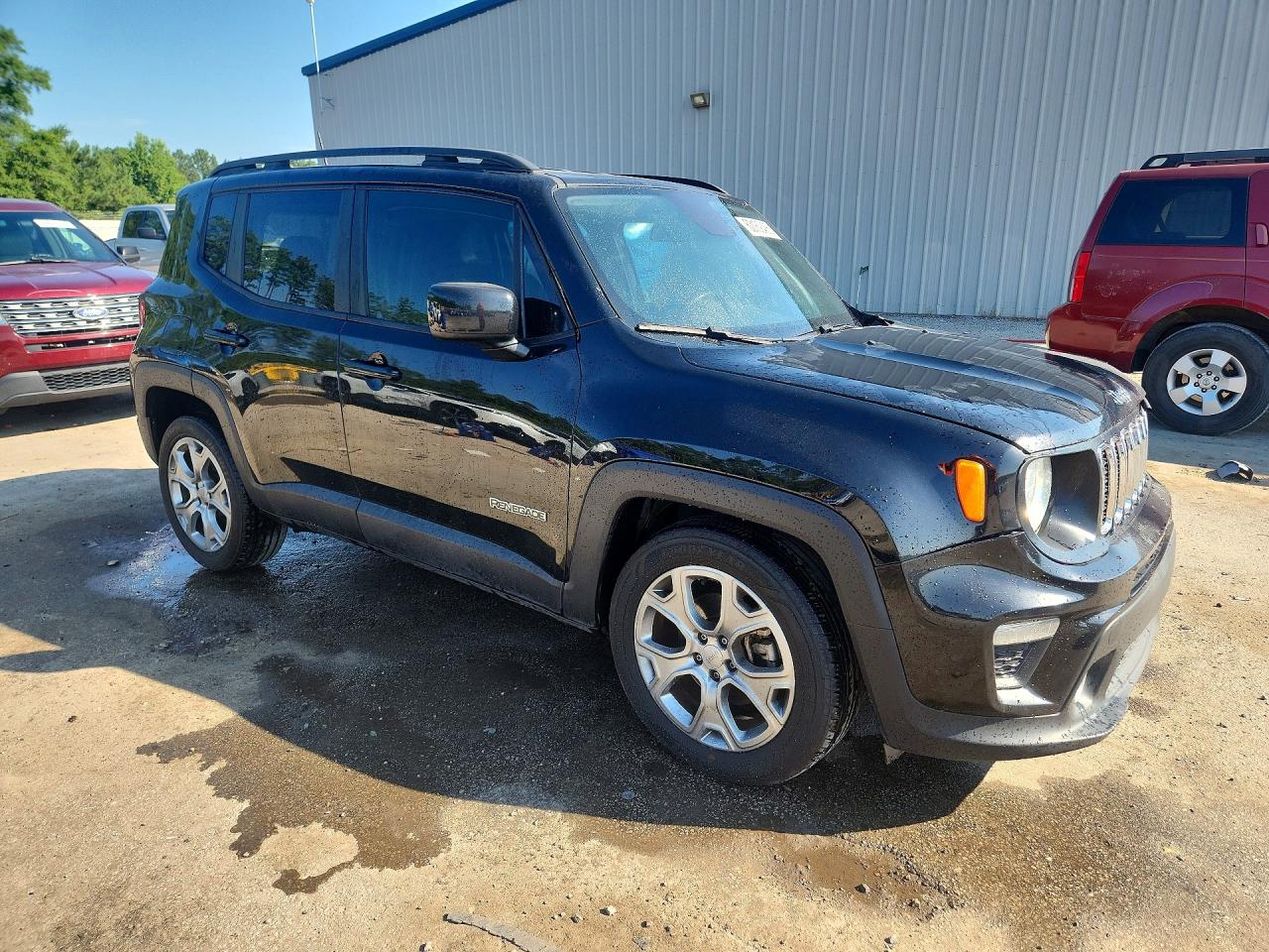 2019 Jeep Renegade Latitude Черный vin: ZACNJABB6KPK59206