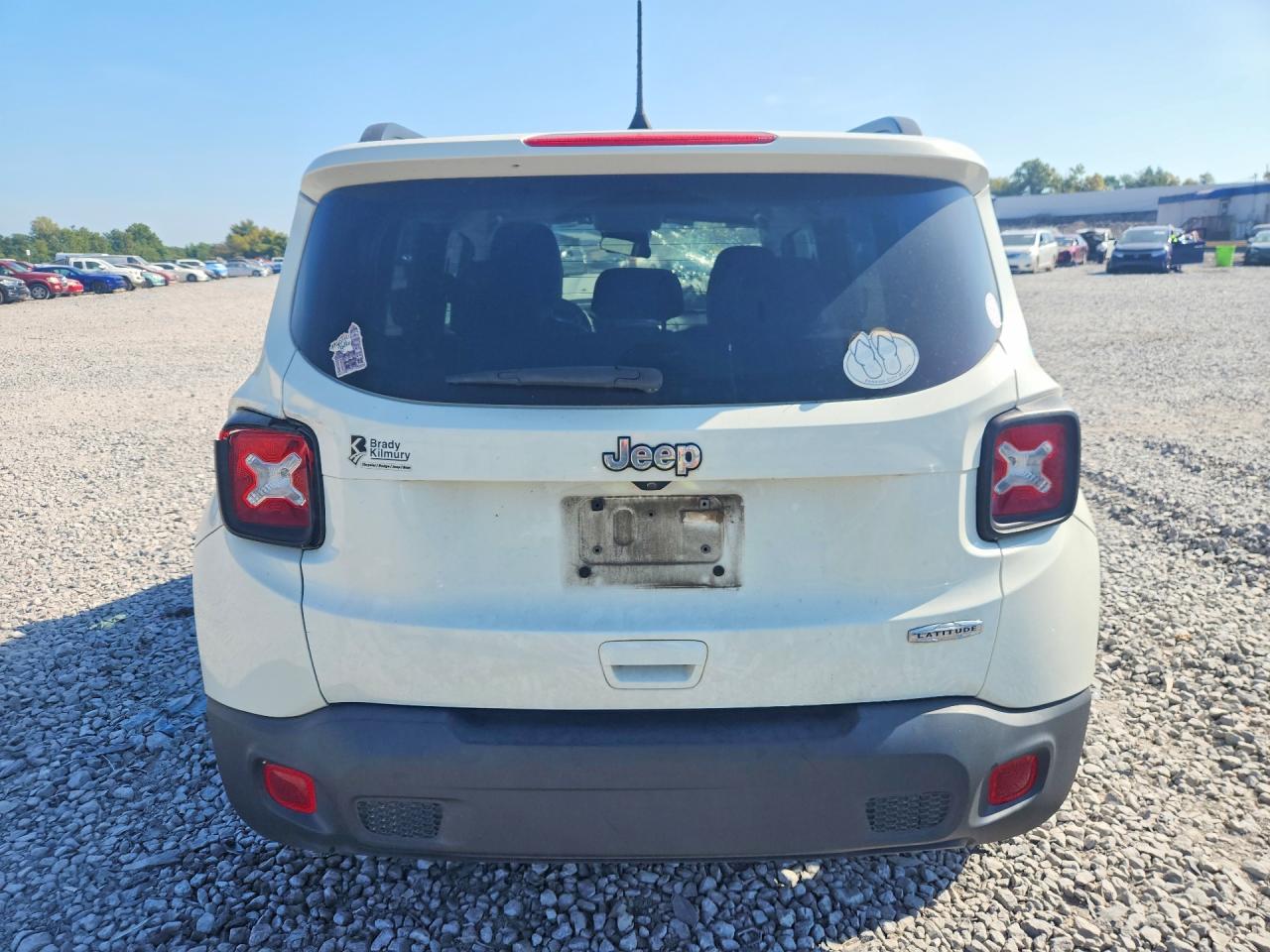 2020 Jeep Renegade Latitude White vin: ZACNJABB6LPL83543