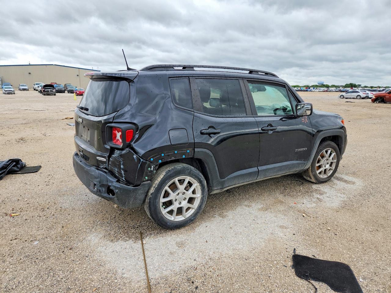 2019 Jeep Renegade Latitude Black vin: ZACNJABB9KPK59779