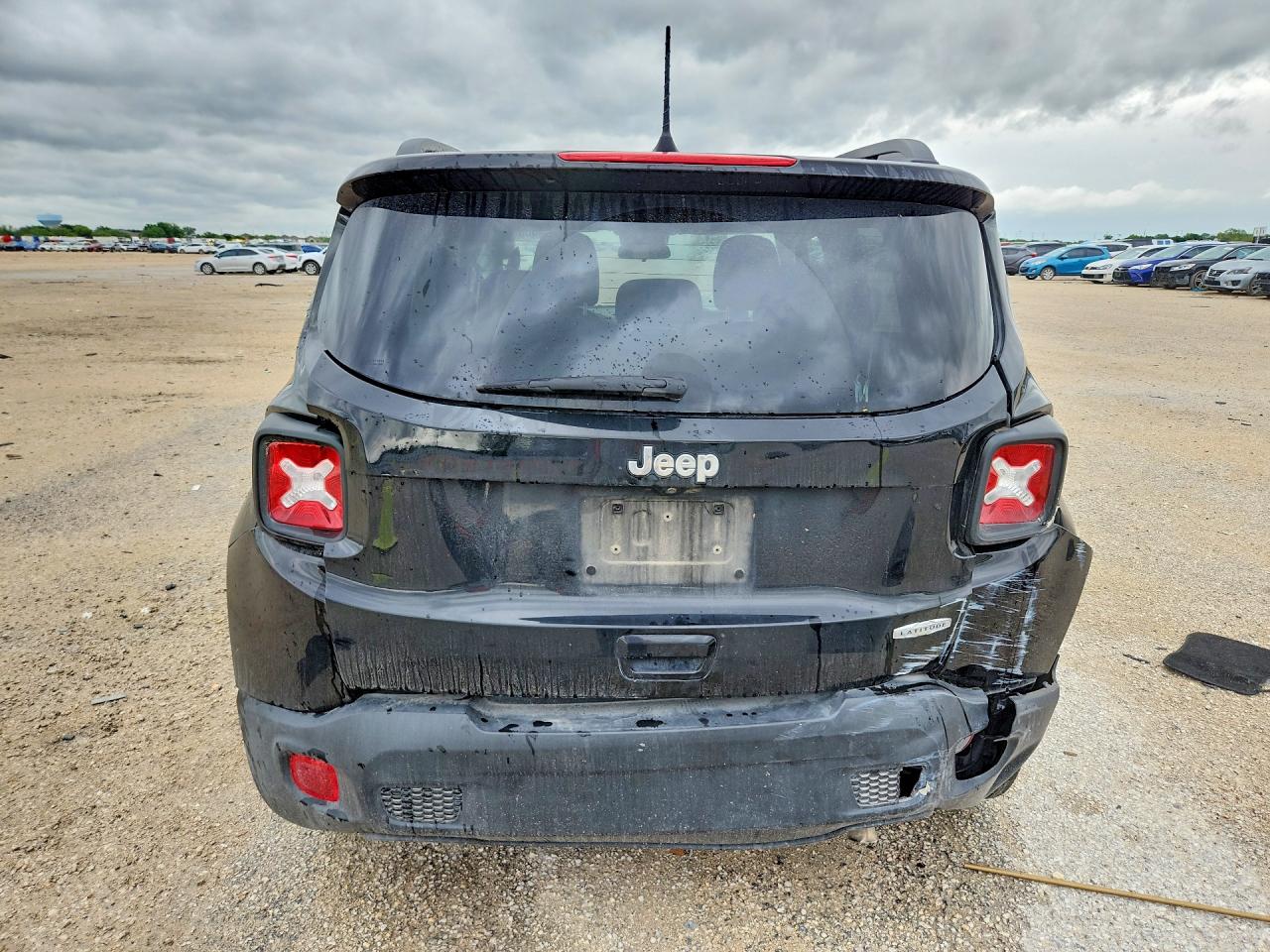 2019 Jeep Renegade Latitude Black vin: ZACNJABB9KPK59779