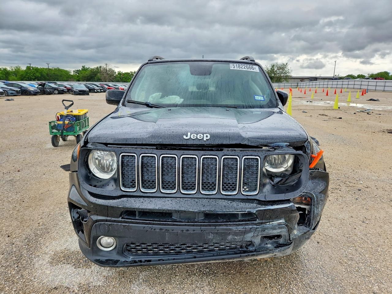 2019 Jeep Renegade Latitude Black vin: ZACNJABB9KPK59779