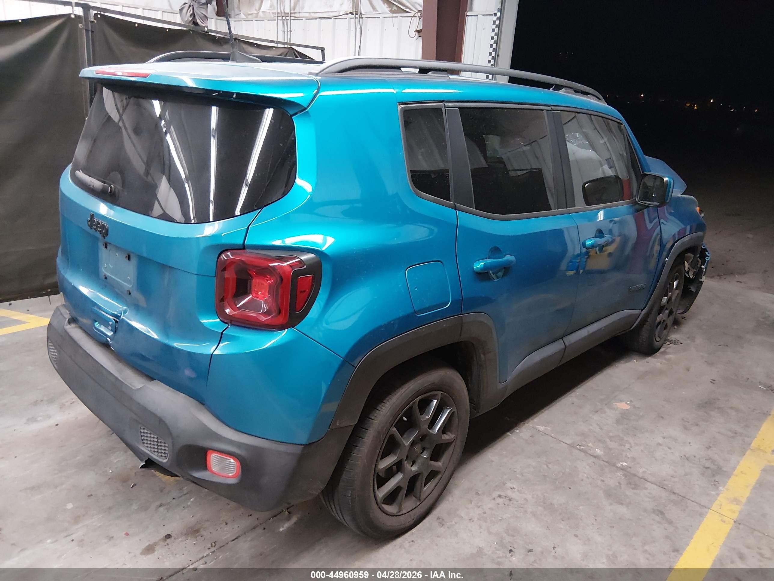 2020 Jeep Renegade Altitude Fwd Синий vin: ZACNJABB9LPL87490