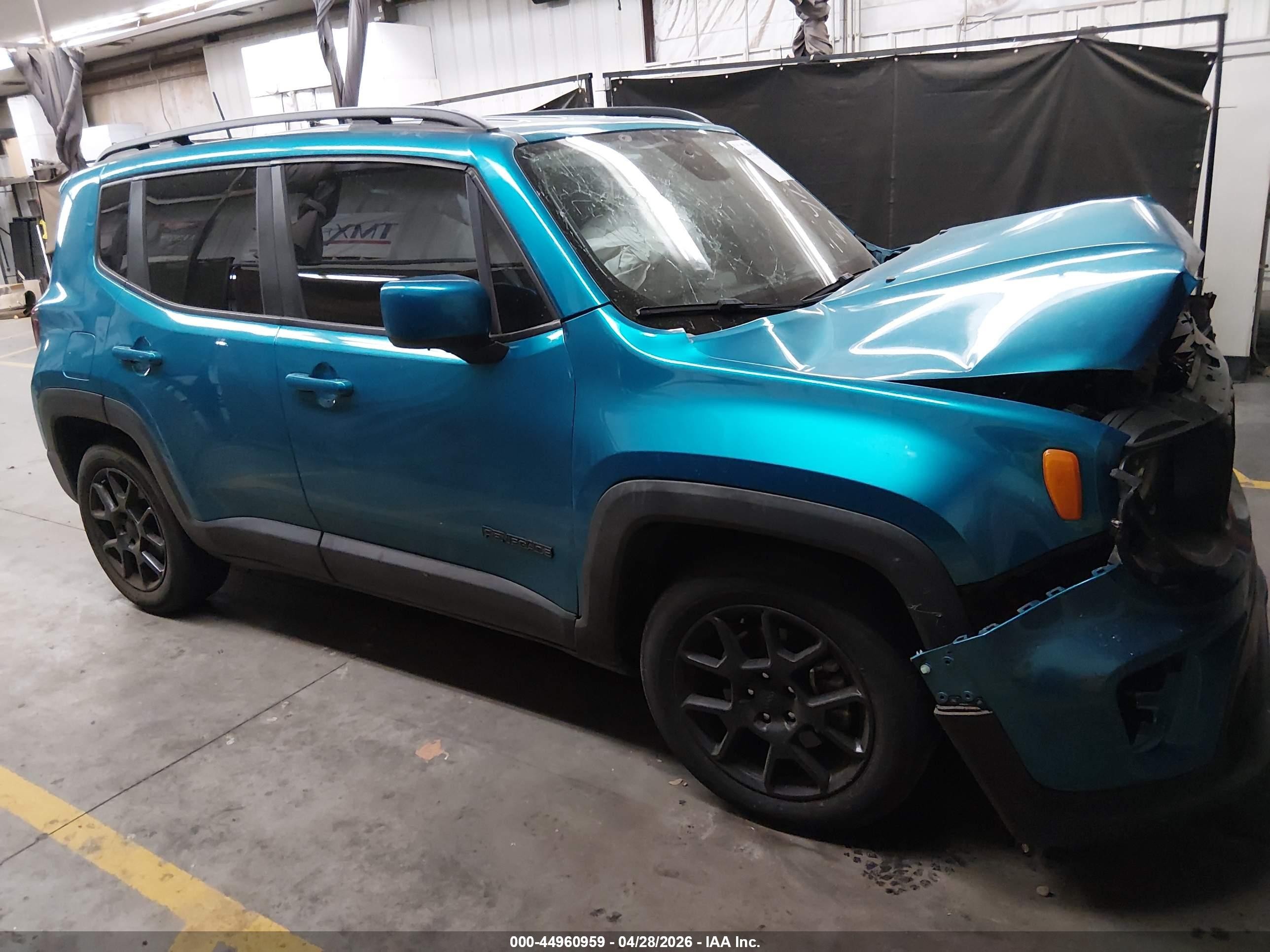 2020 Jeep Renegade Altitude Fwd Синий vin: ZACNJABB9LPL87490