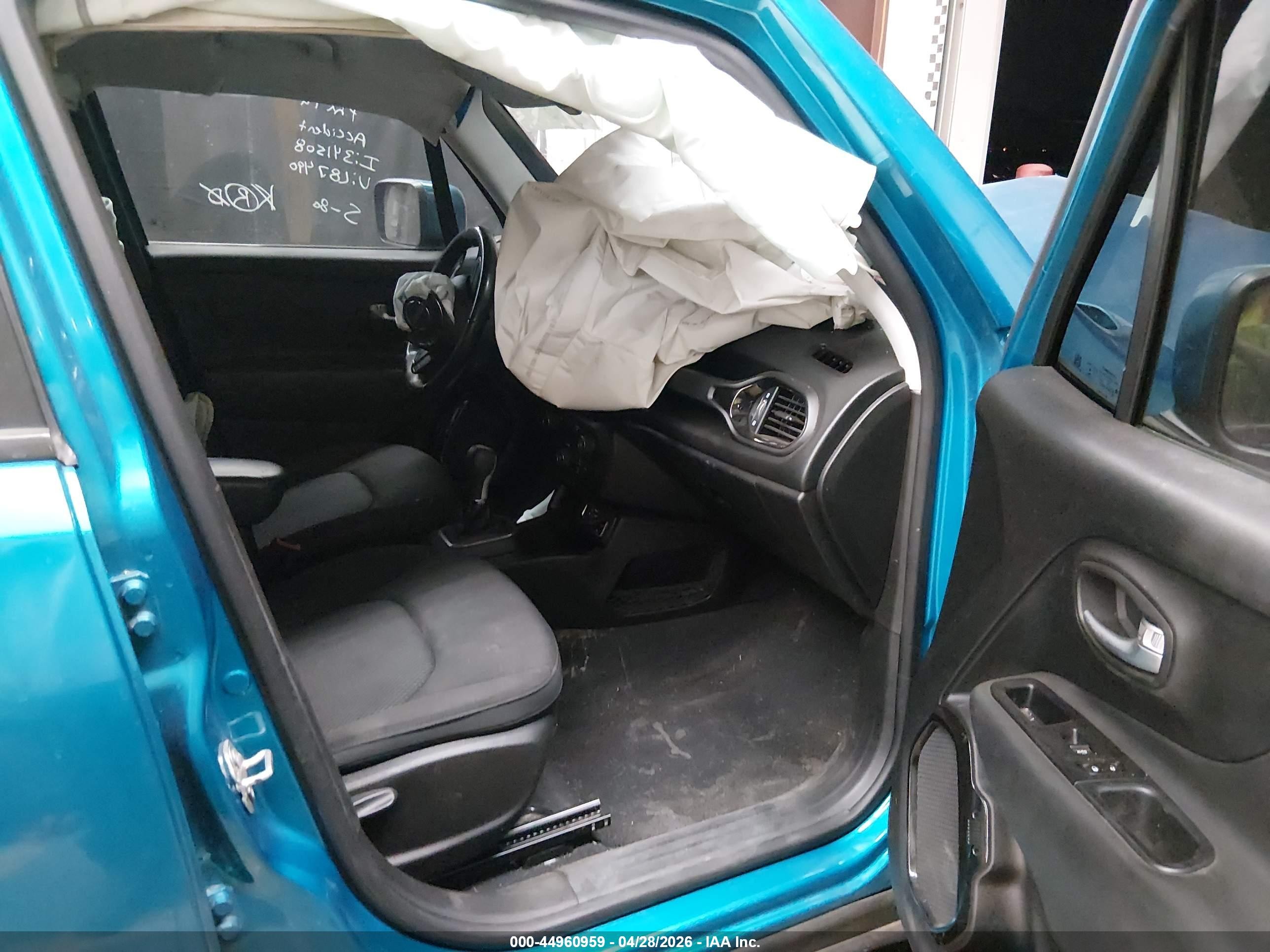 2020 Jeep Renegade Altitude Fwd Синий vin: ZACNJABB9LPL87490