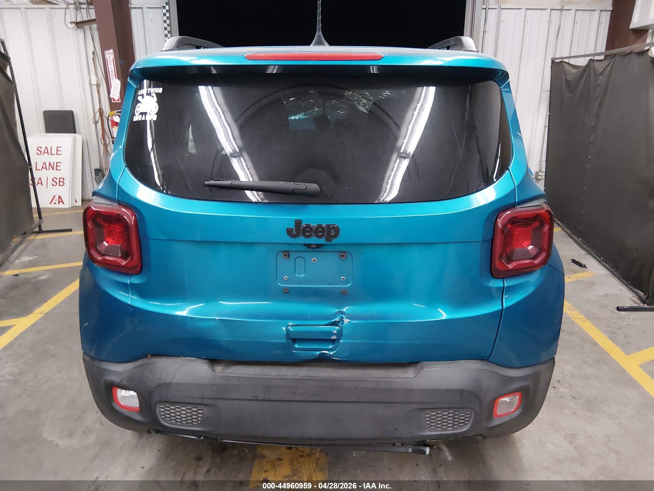 2020 Jeep Renegade Altitude Fwd Синий vin: ZACNJABB9LPL87490