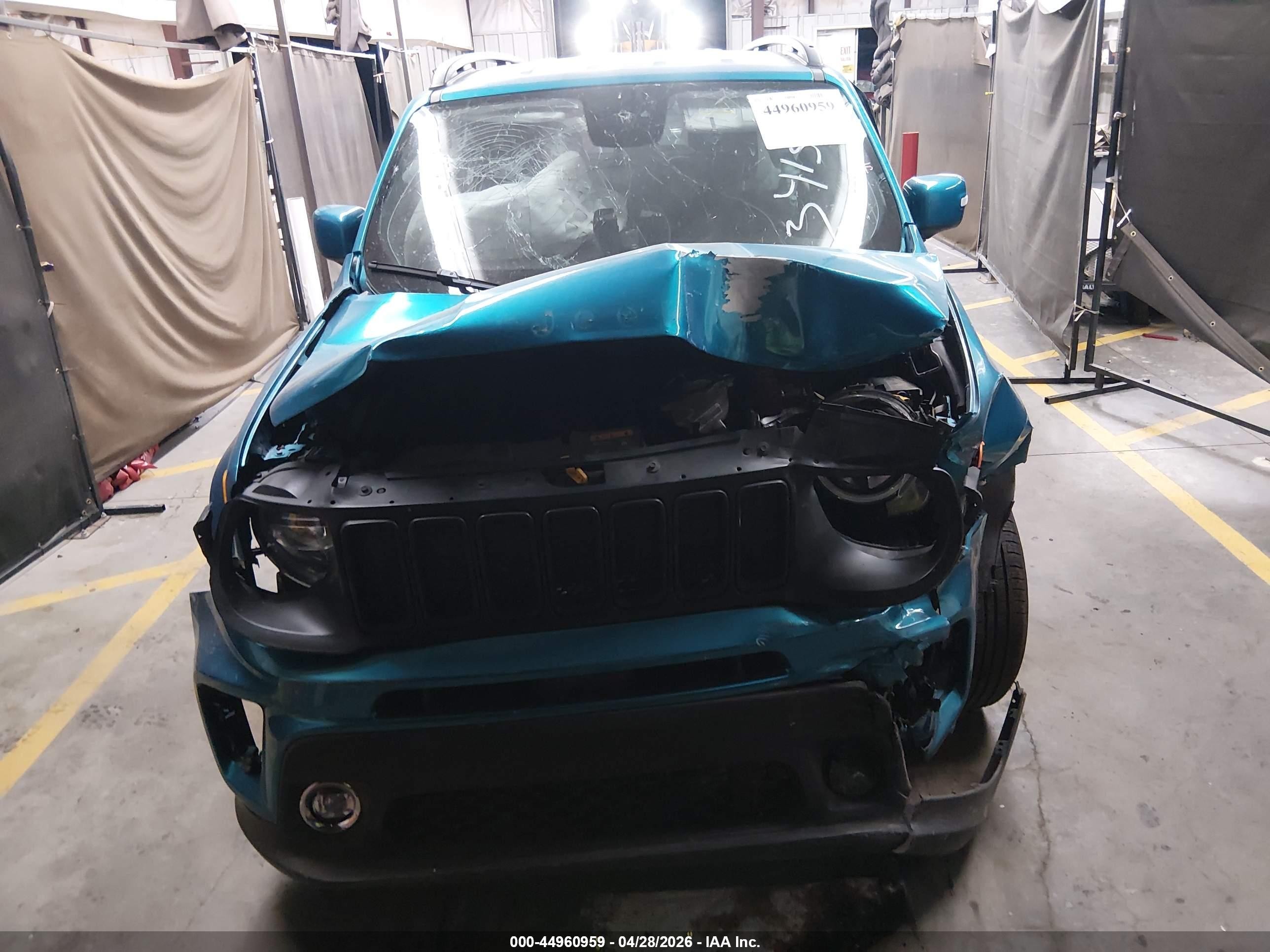 2020 Jeep Renegade Altitude Fwd Синий vin: ZACNJABB9LPL87490