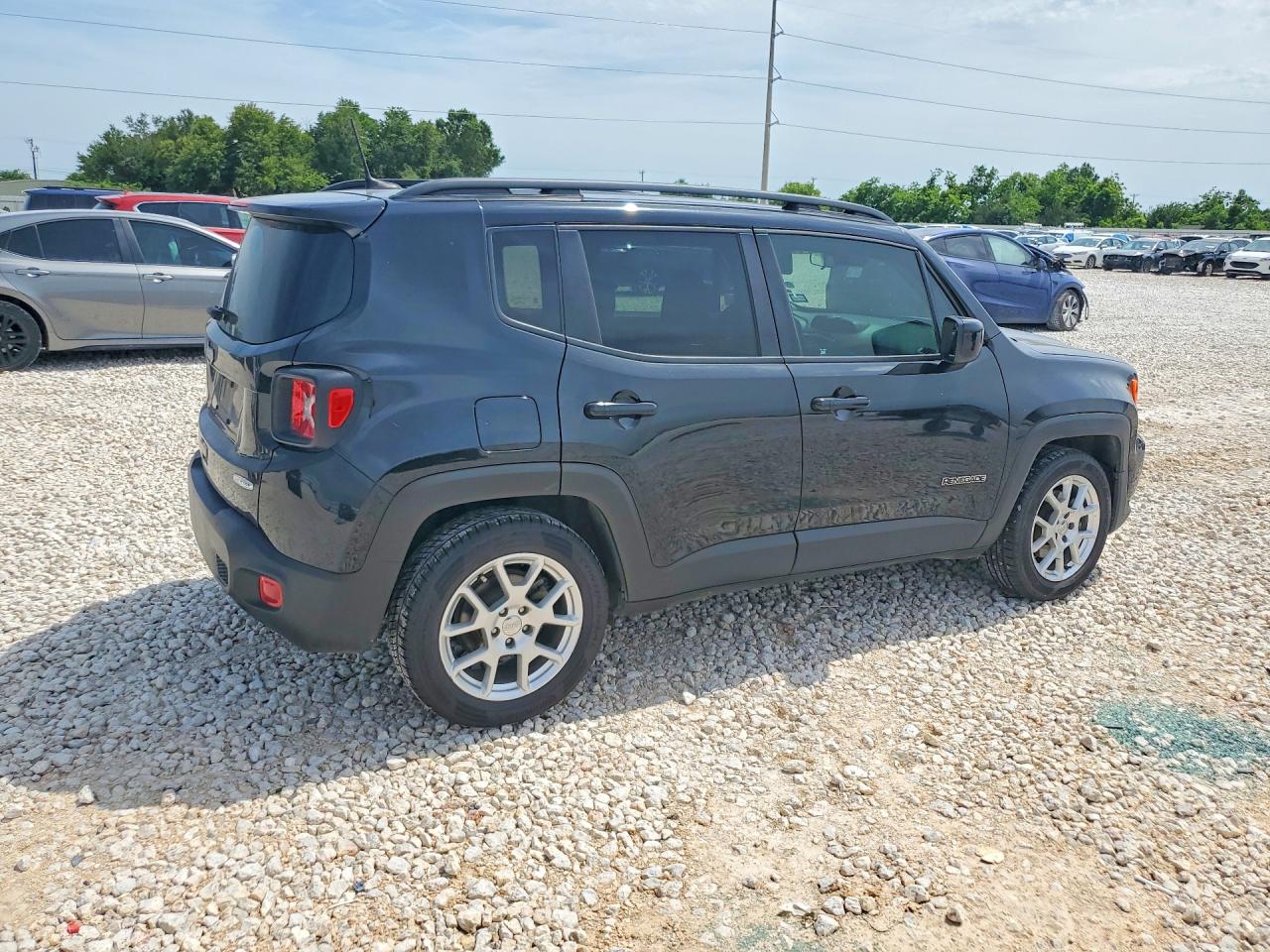 2019 Jeep Renegade Latitude Черный vin: ZACNJABBXKPK63047