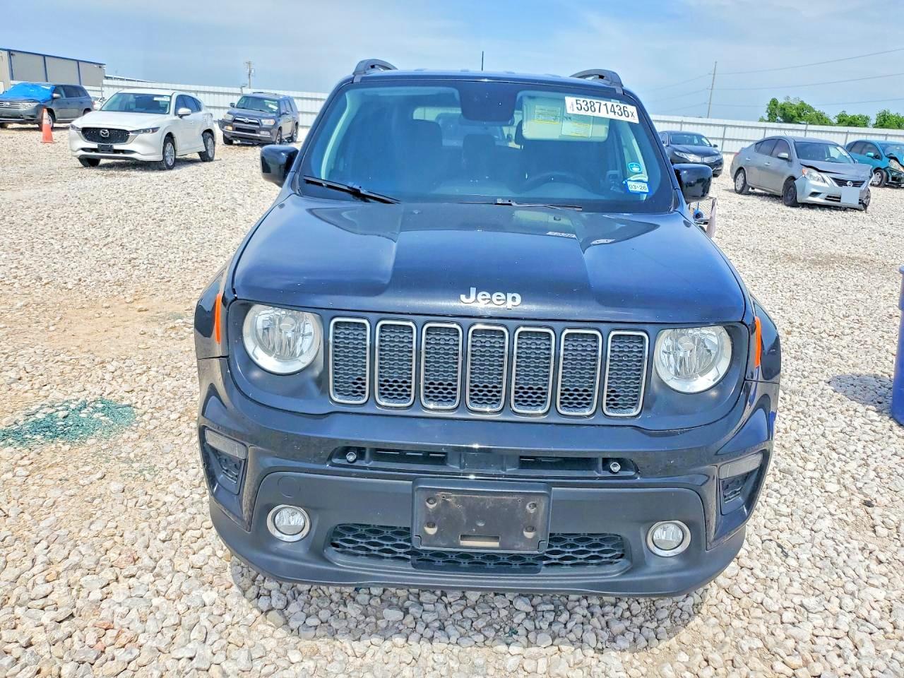 2019 Jeep Renegade Latitude Черный vin: ZACNJABBXKPK63047