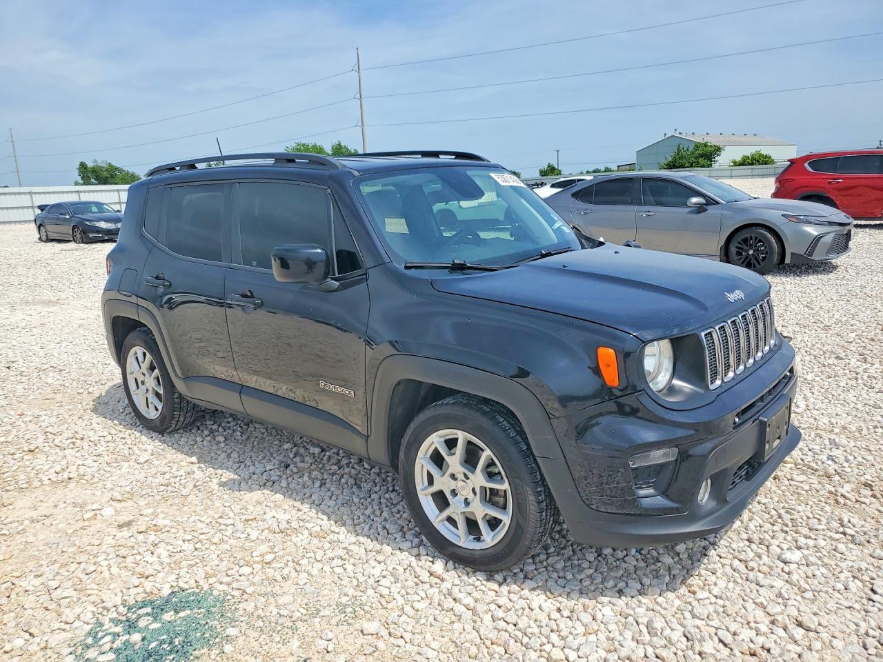 2019 Jeep Renegade Latitude Черный vin: ZACNJABBXKPK63047