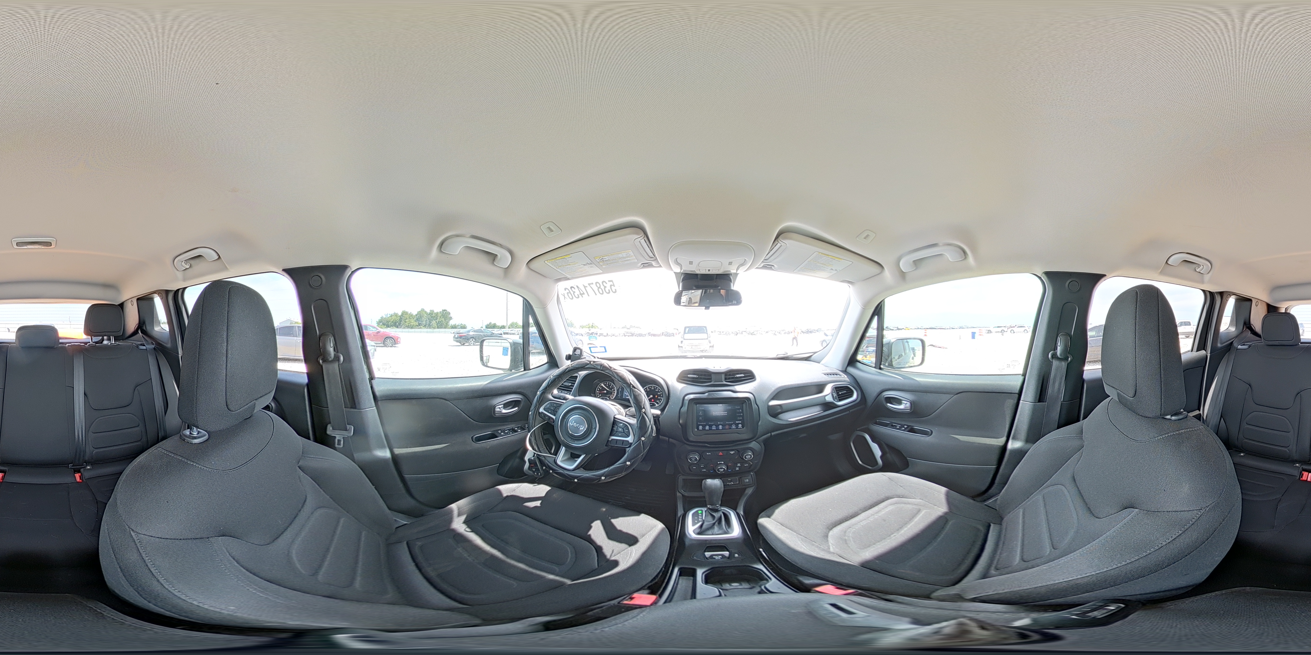 2019 Jeep Renegade Latitude Черный vin: ZACNJABBXKPK63047