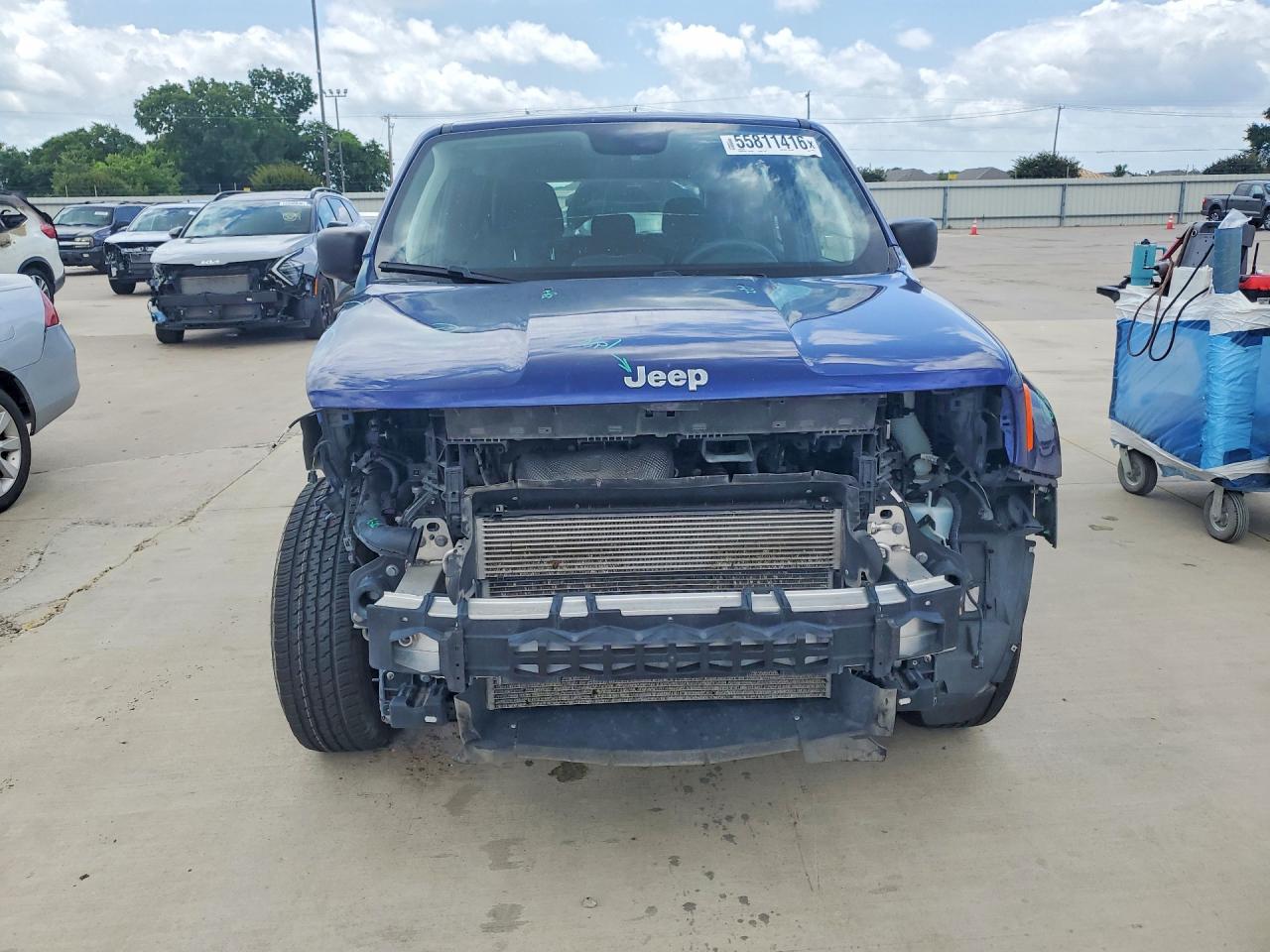 2019 Jeep Renegade Sport Blue vin: ZACNJBAB0KPJ74496