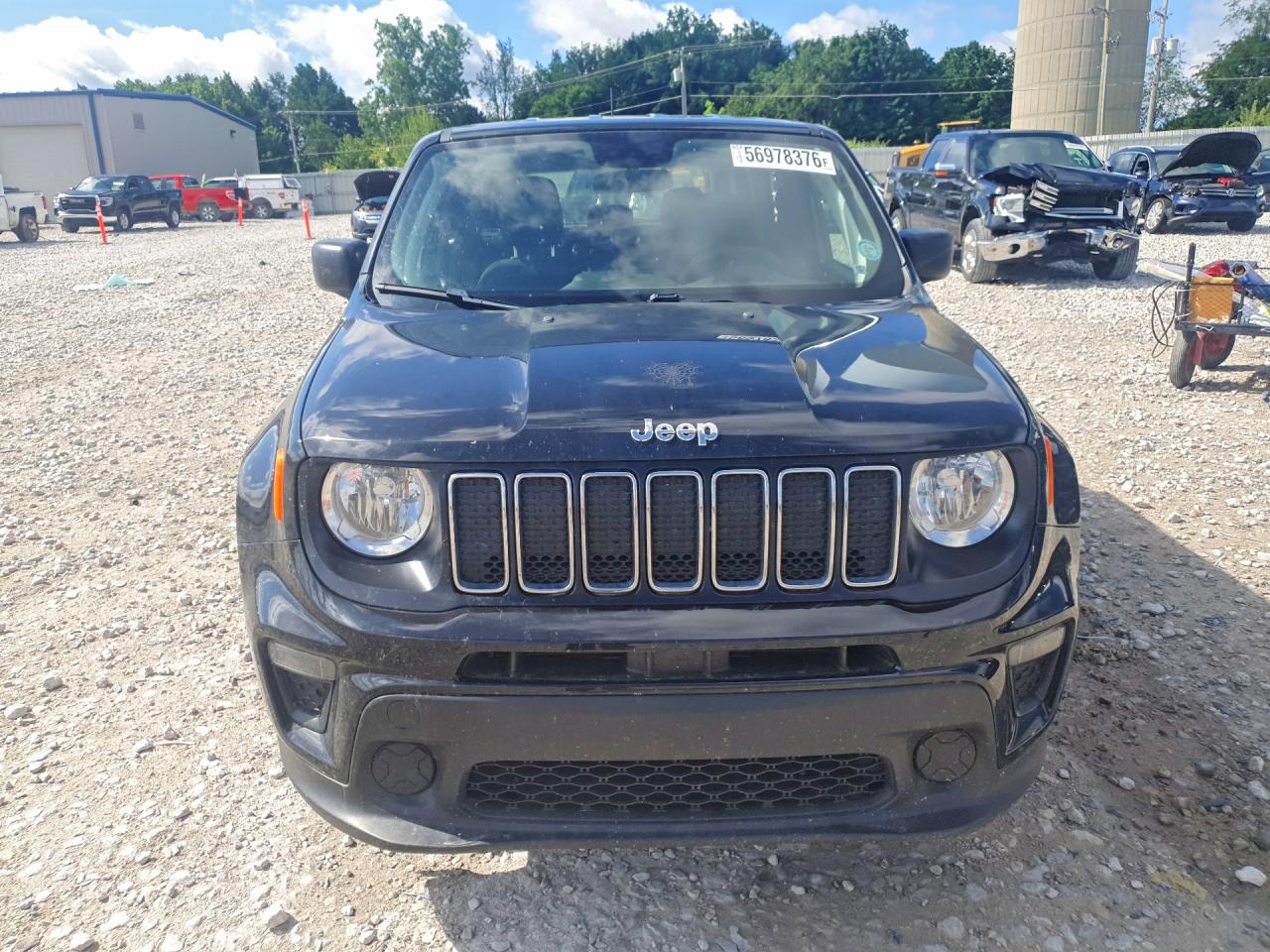 2020 Jeep Renegade Sport Черный vin: ZACNJBAB1LPL14900