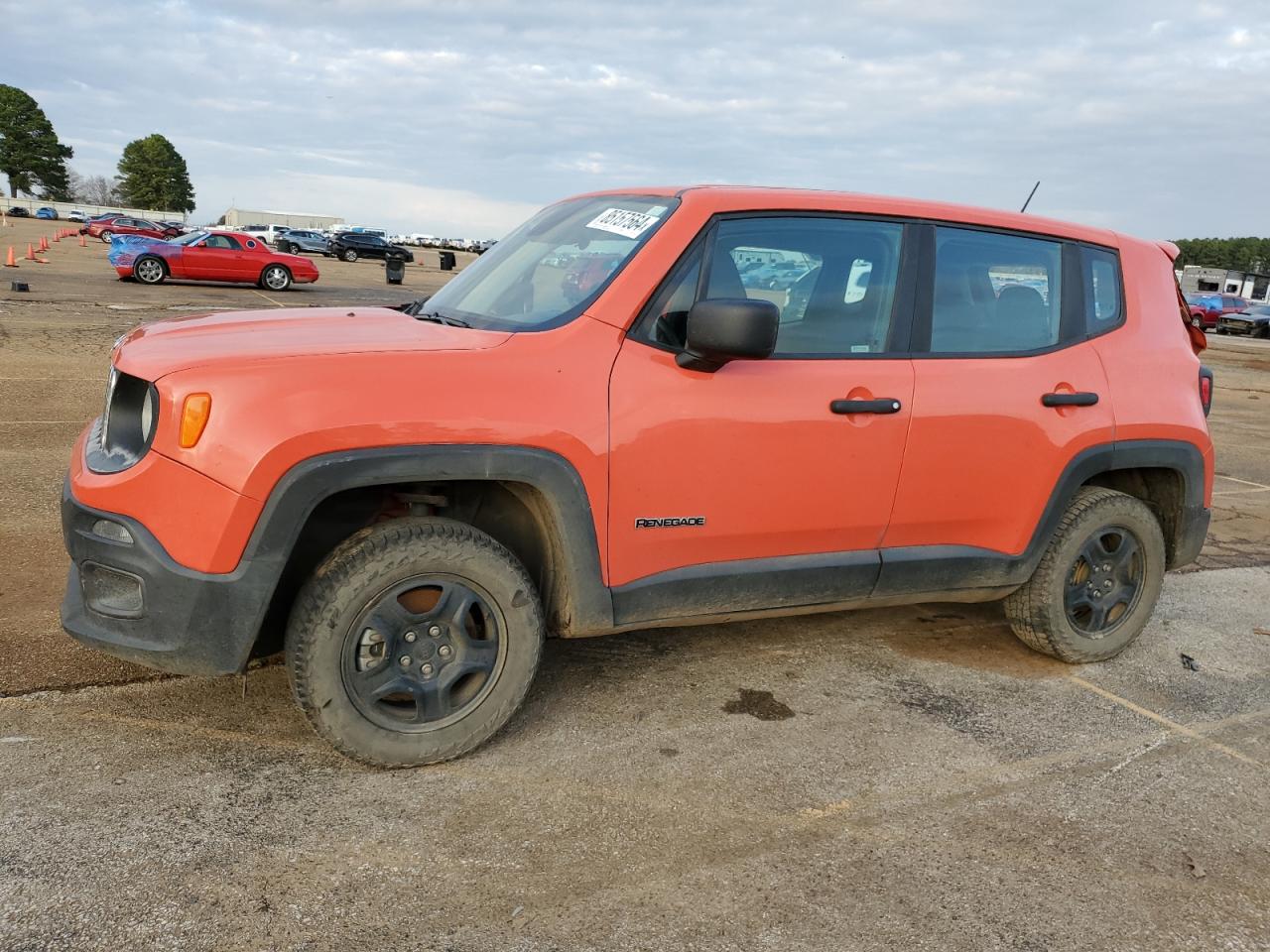 2020 Jeep Renegade Sport Orange vin: ZACNJBAB1LPL51669