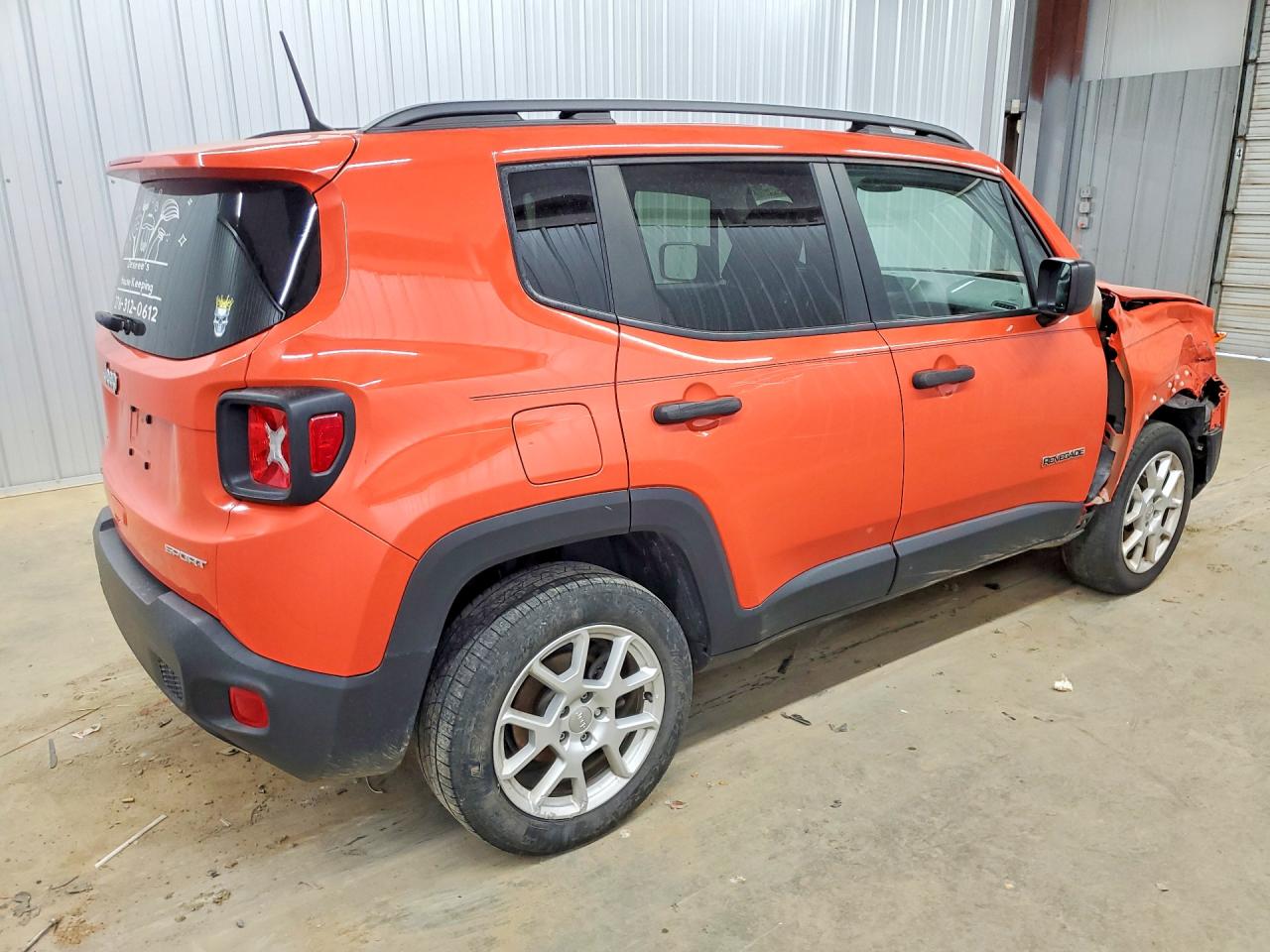 2019 Jeep Renegade Sport Orange vin: ZACNJBAB2KPJ91574