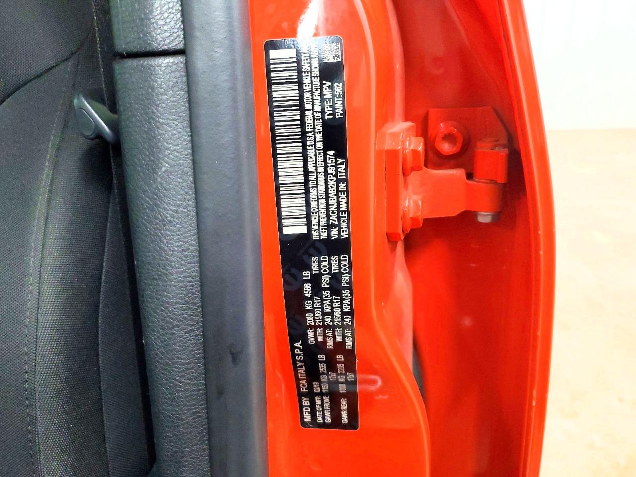 2019 Jeep Renegade Sport Orange vin: ZACNJBAB2KPJ91574