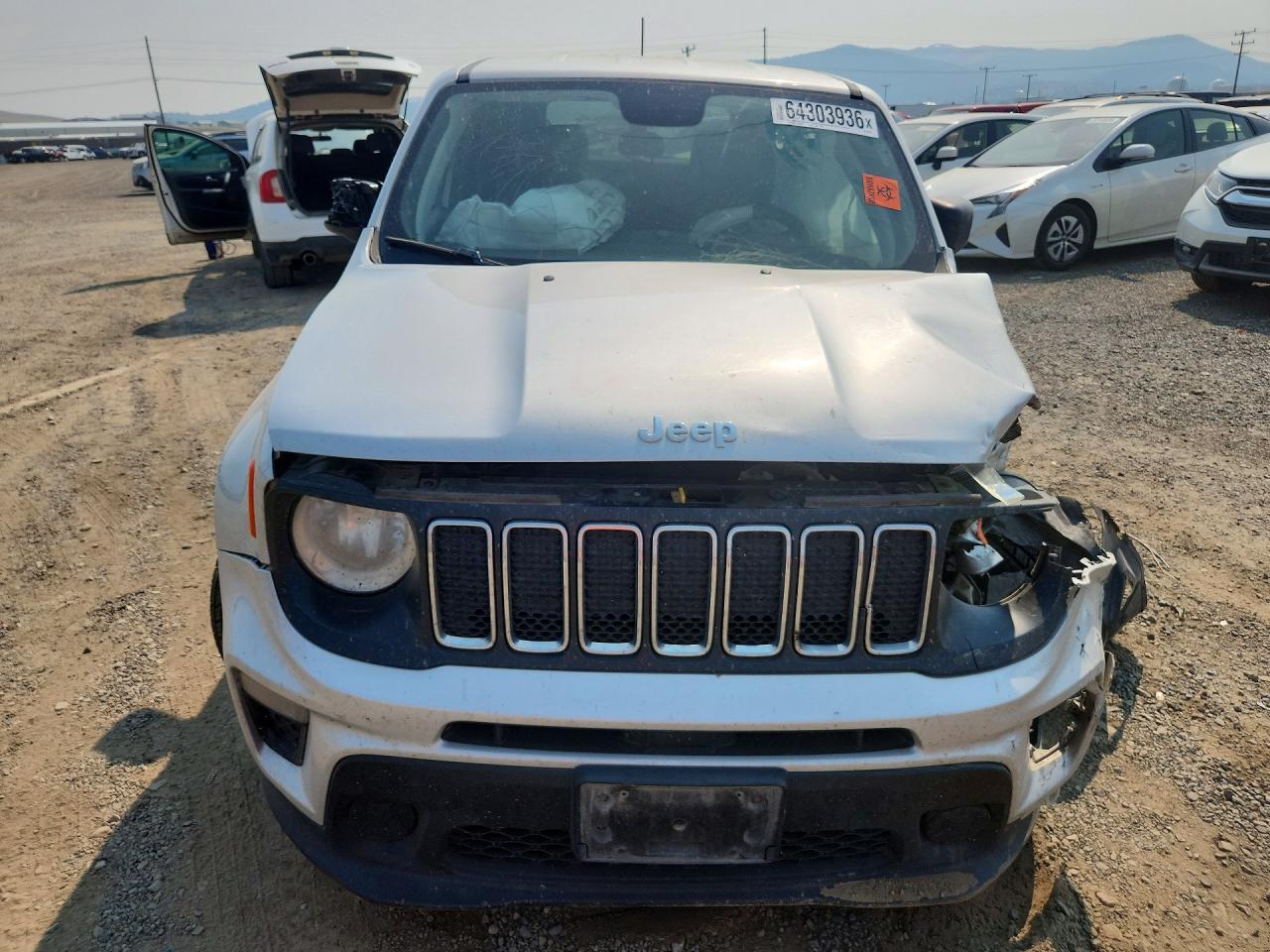 2019 Jeep Renegade Sport Silver vin: ZACNJBAB6KPK03354