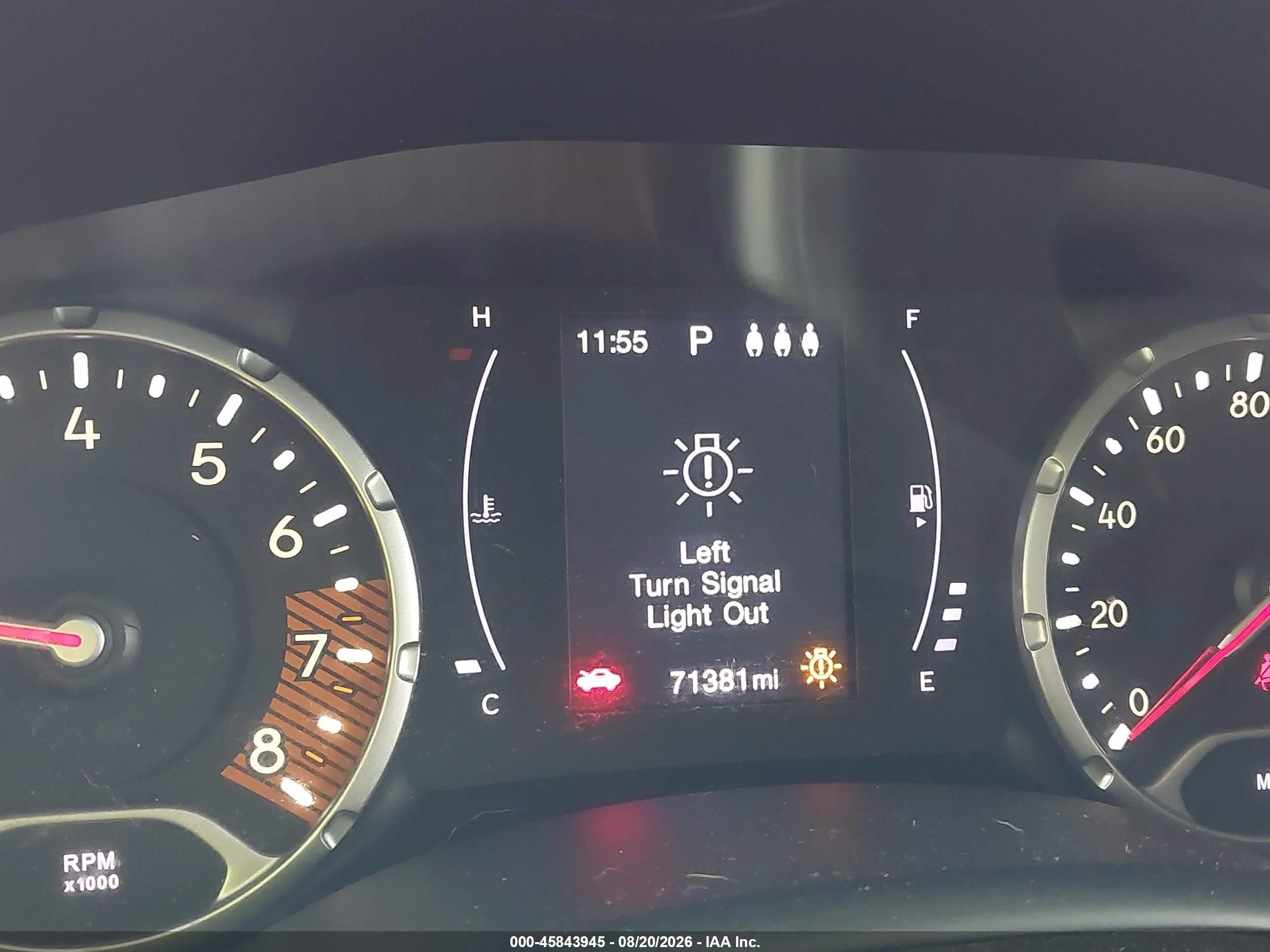 2019 Jeep Renegade Upland 4x4 Серый vin: ZACNJBAB8KPK49185
